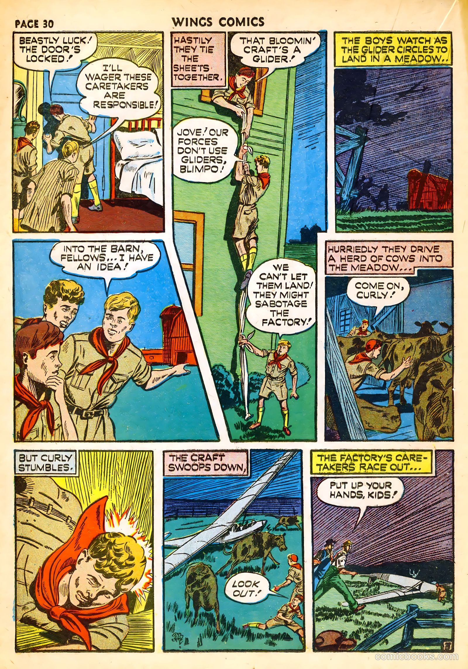 Wings Comics #14 — page 32 of 68