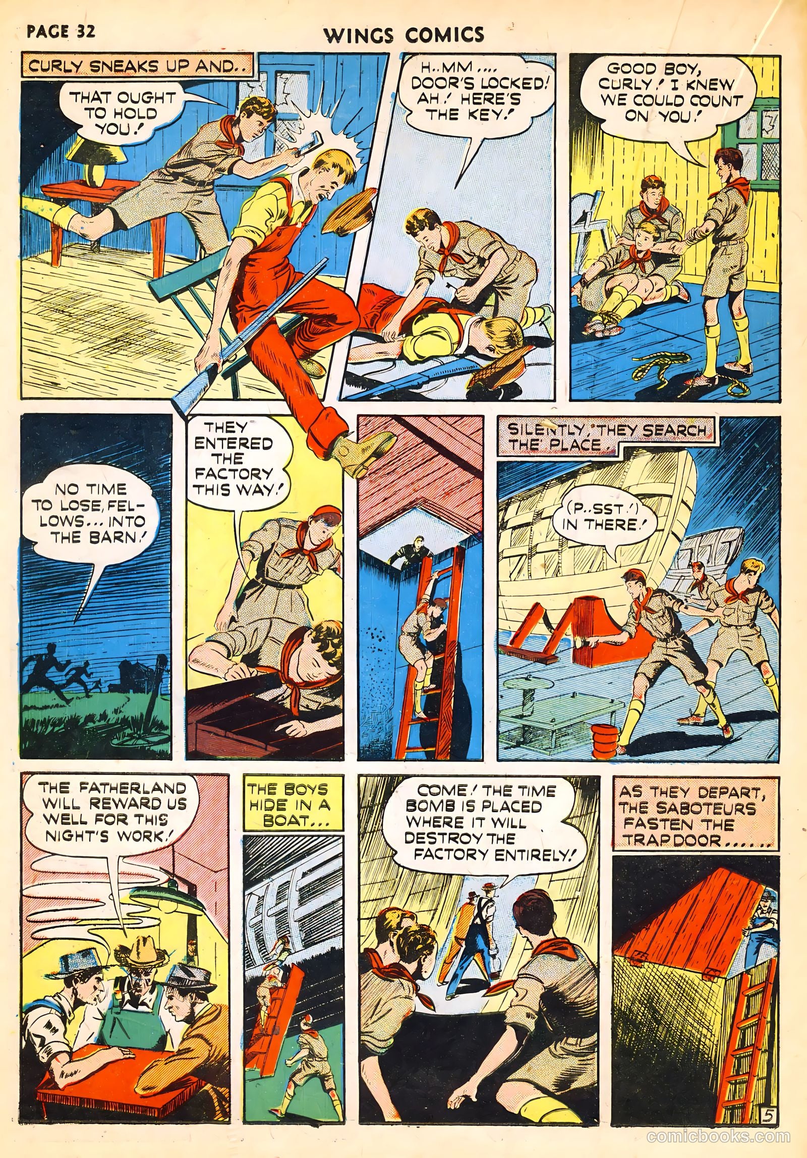 Wings Comics #14 — page 34 of 68