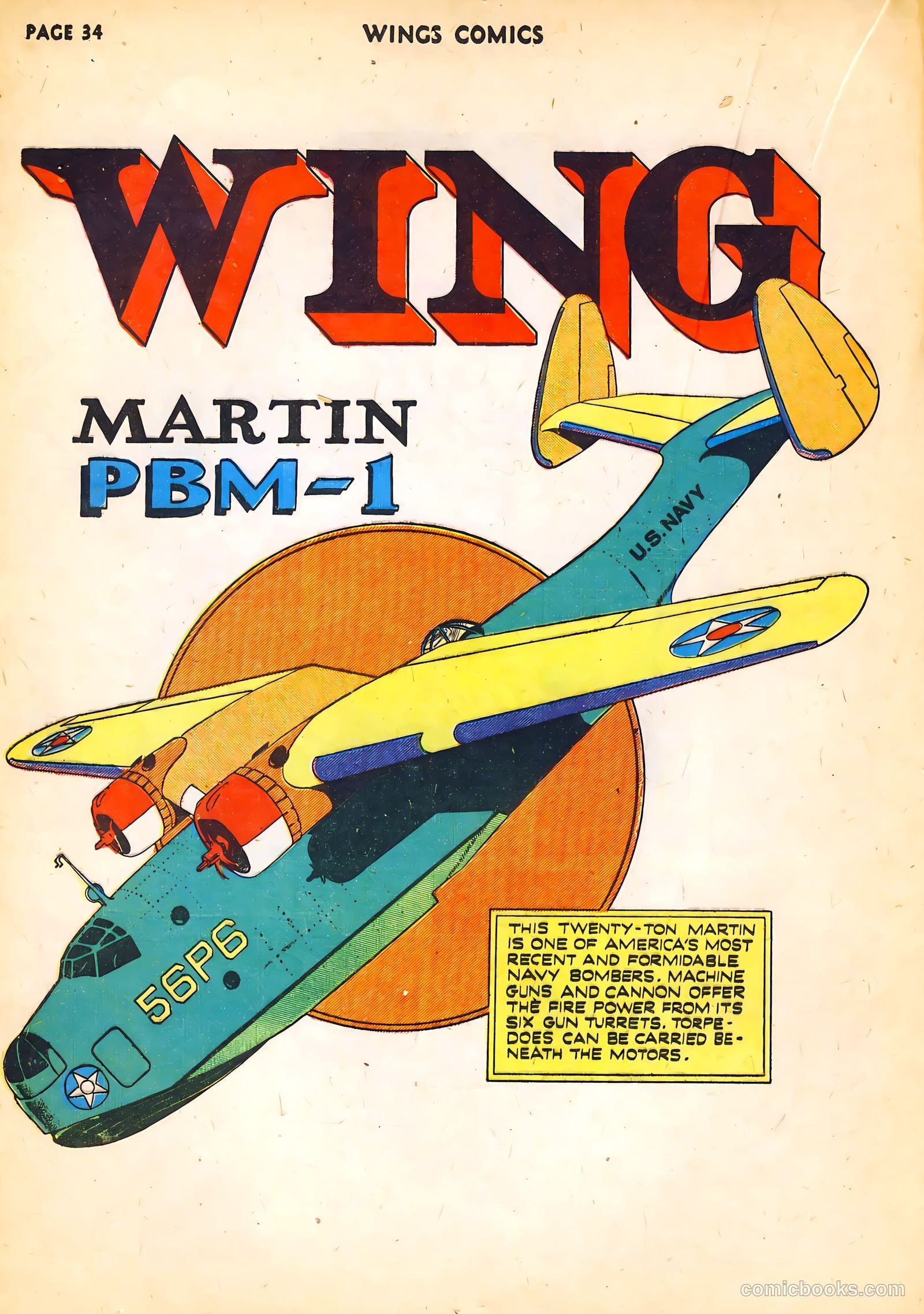 Wings Comics #14 — page 36 of 68