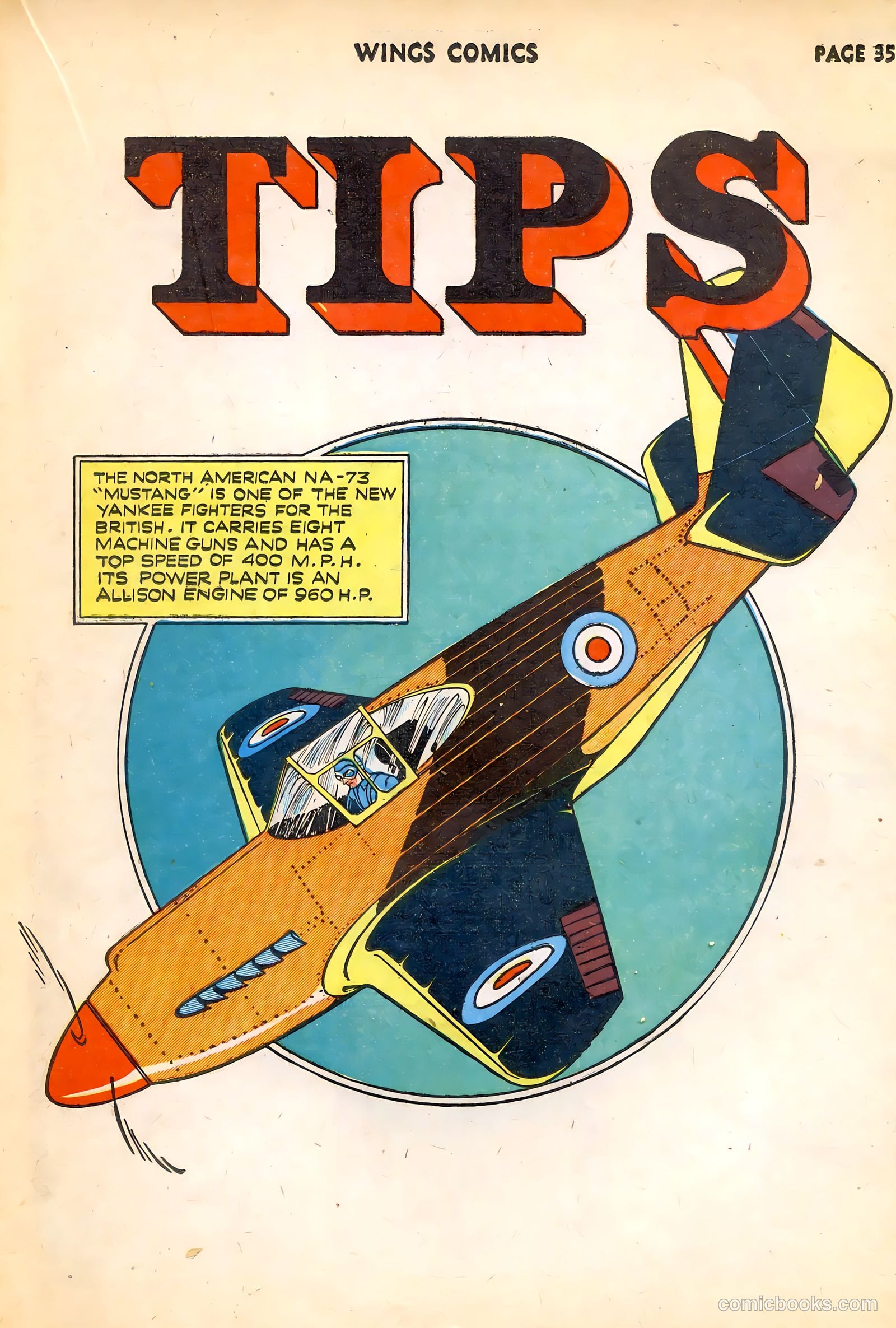 Wings Comics #14 — page 37 of 68