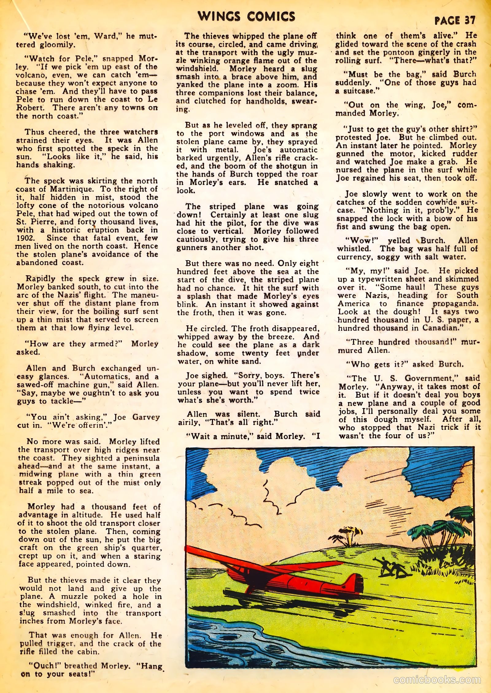 Wings Comics #14 — page 39 of 68