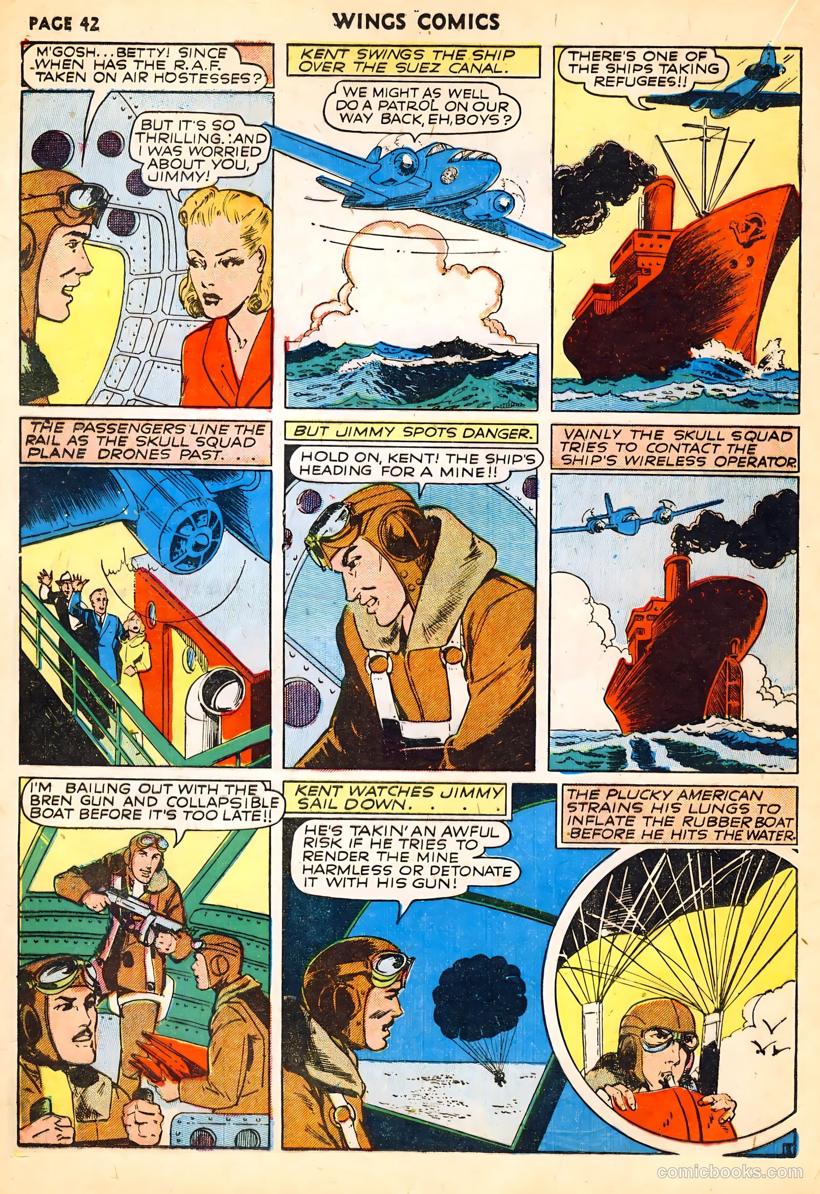 Wings Comics #14 — page 44 of 68