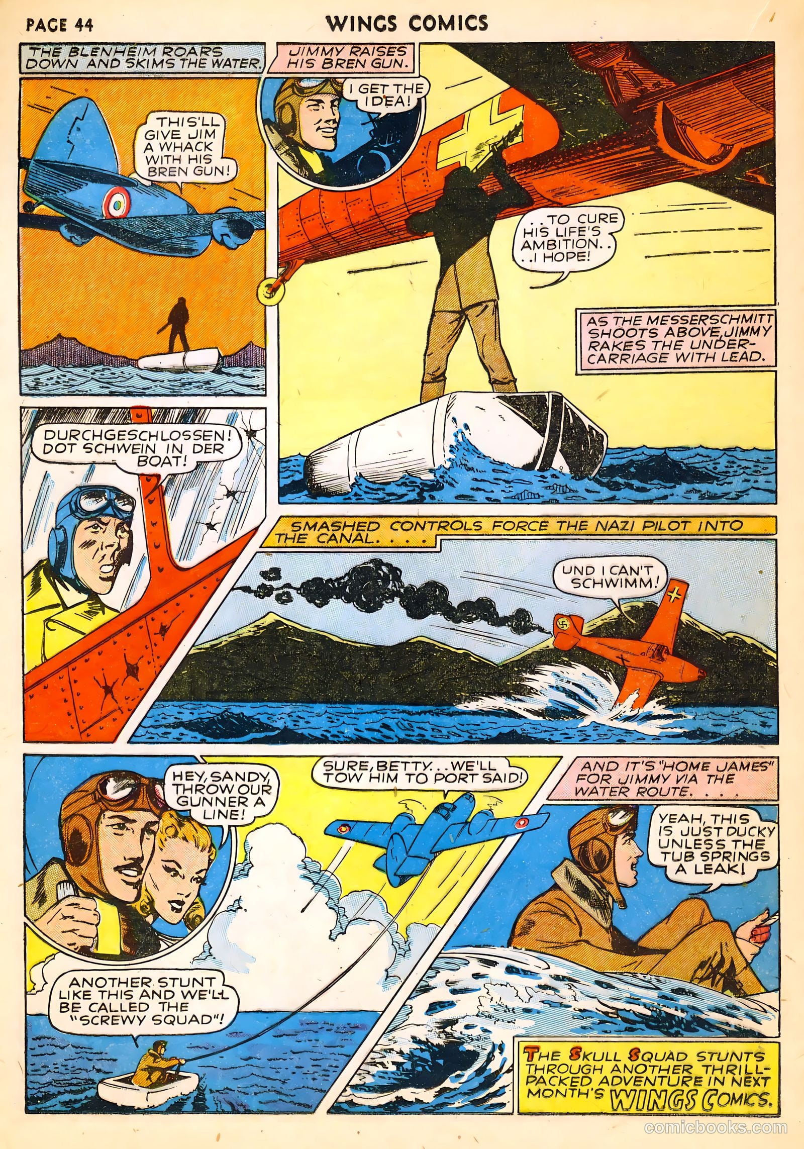 Wings Comics #14 — page 46 of 68