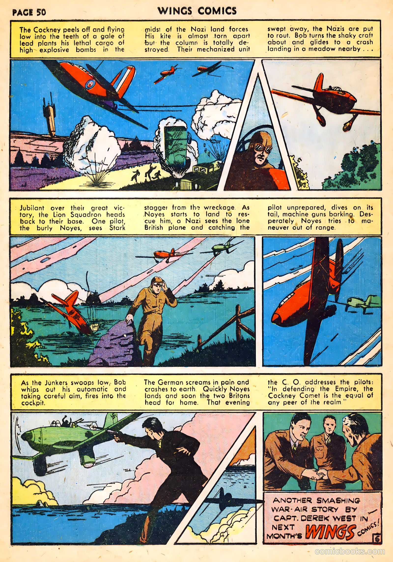 Wings Comics #14 — page 52 of 68