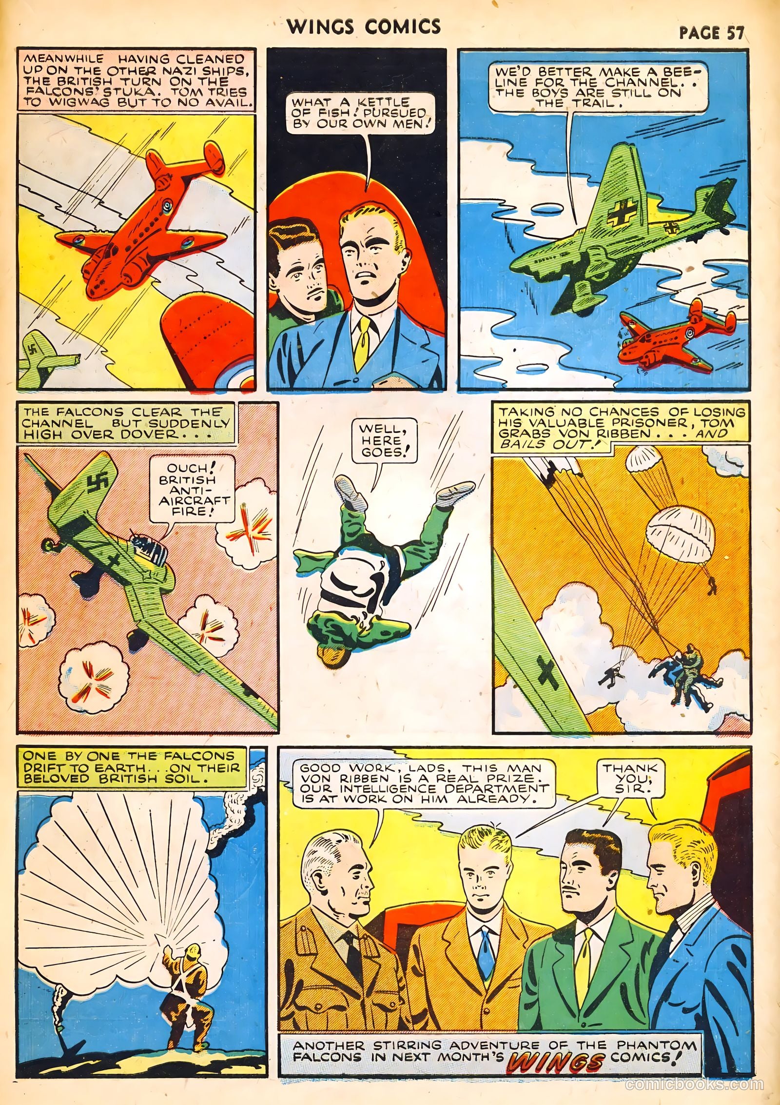 Wings Comics #14 — page 59 of 68