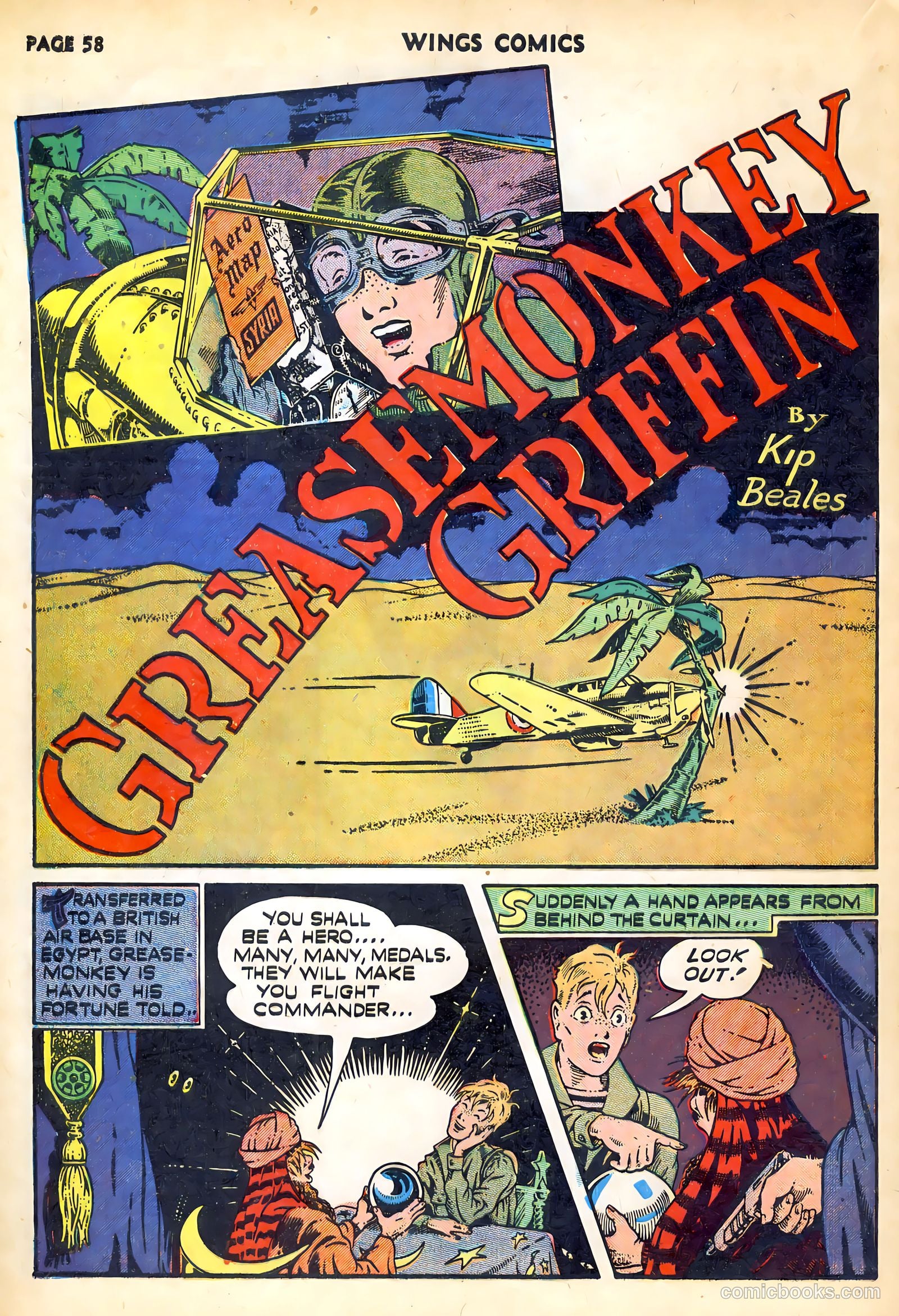 Wings Comics #14 — page 60 of 68