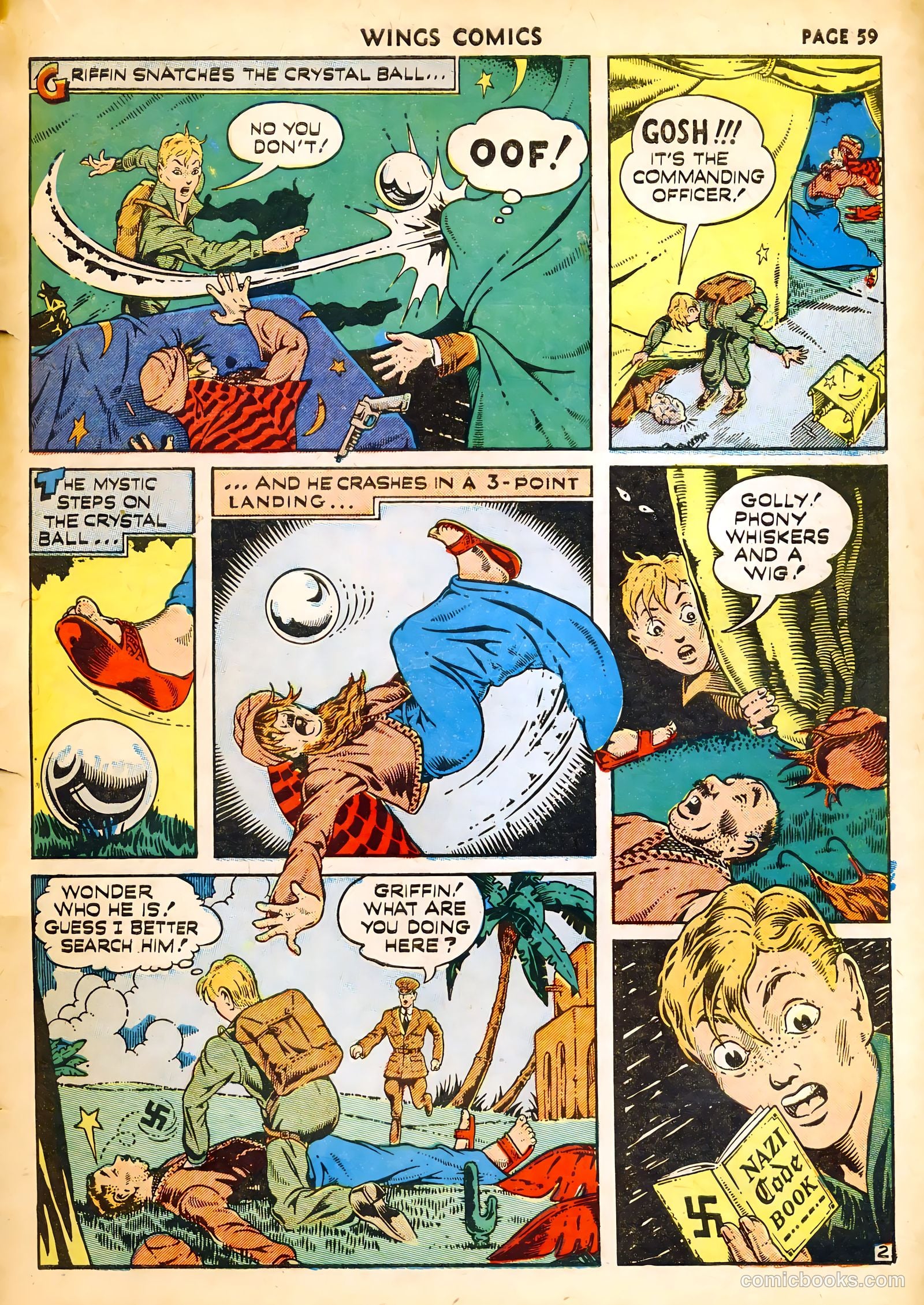 Wings Comics #14 — page 61 of 68