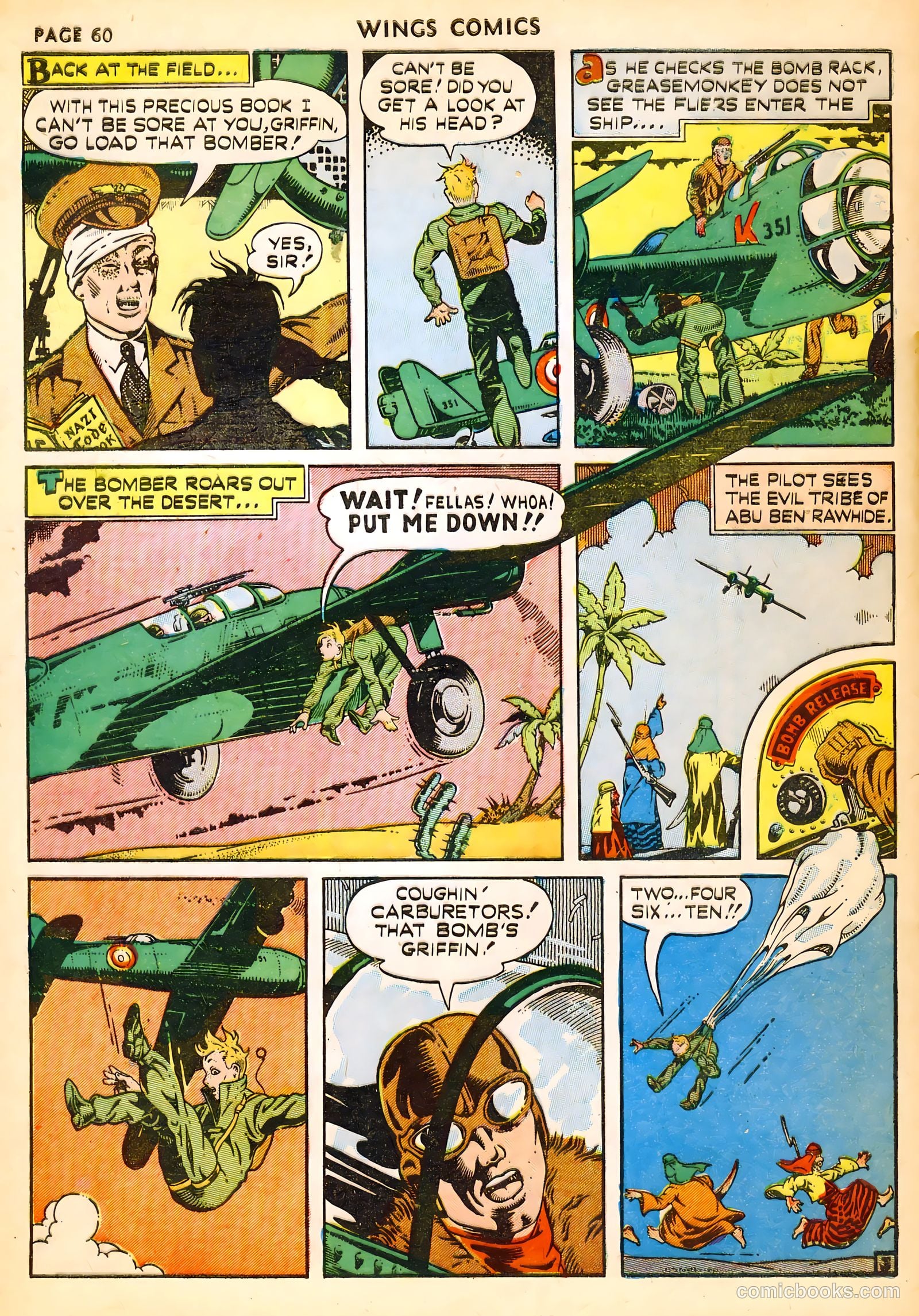 Wings Comics #14 — page 62 of 68