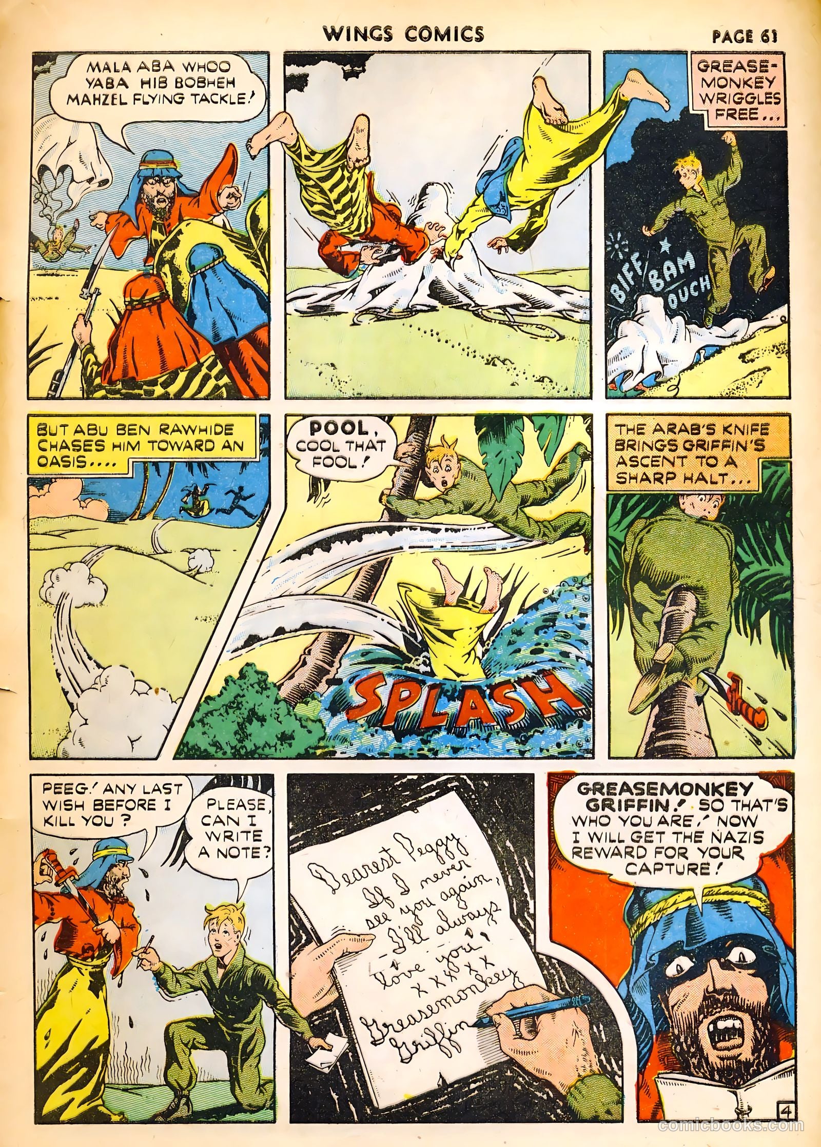 Wings Comics #14 — page 63 of 68