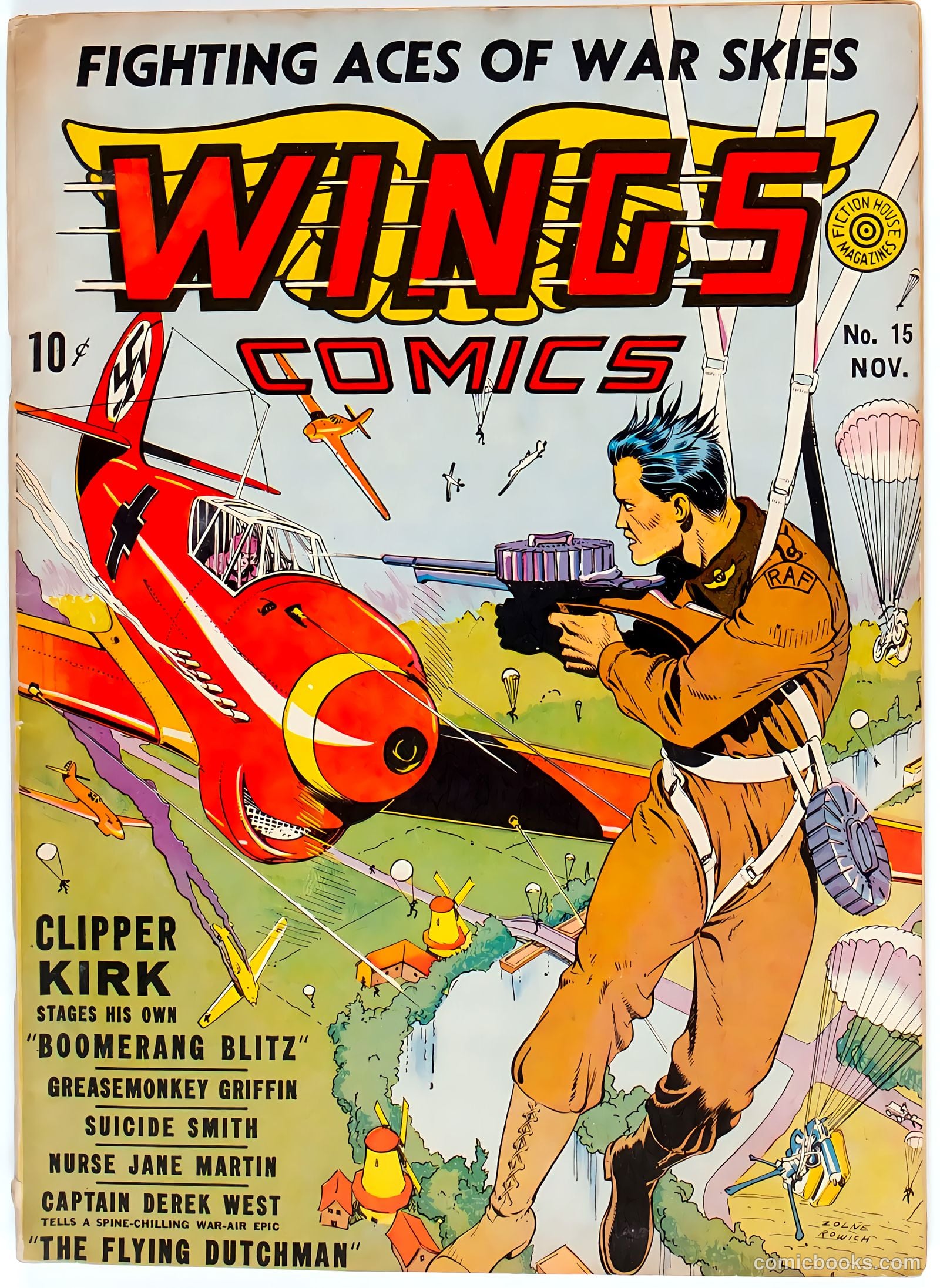 Wings Comics #15 — page 1 of 68