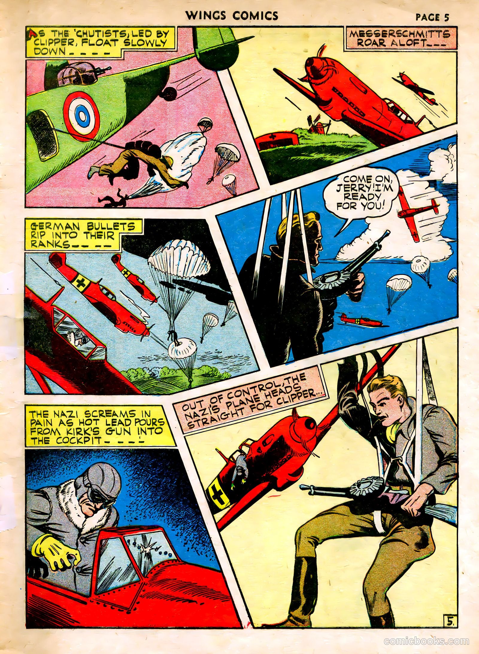 Wings Comics #15 — page 7 of 68