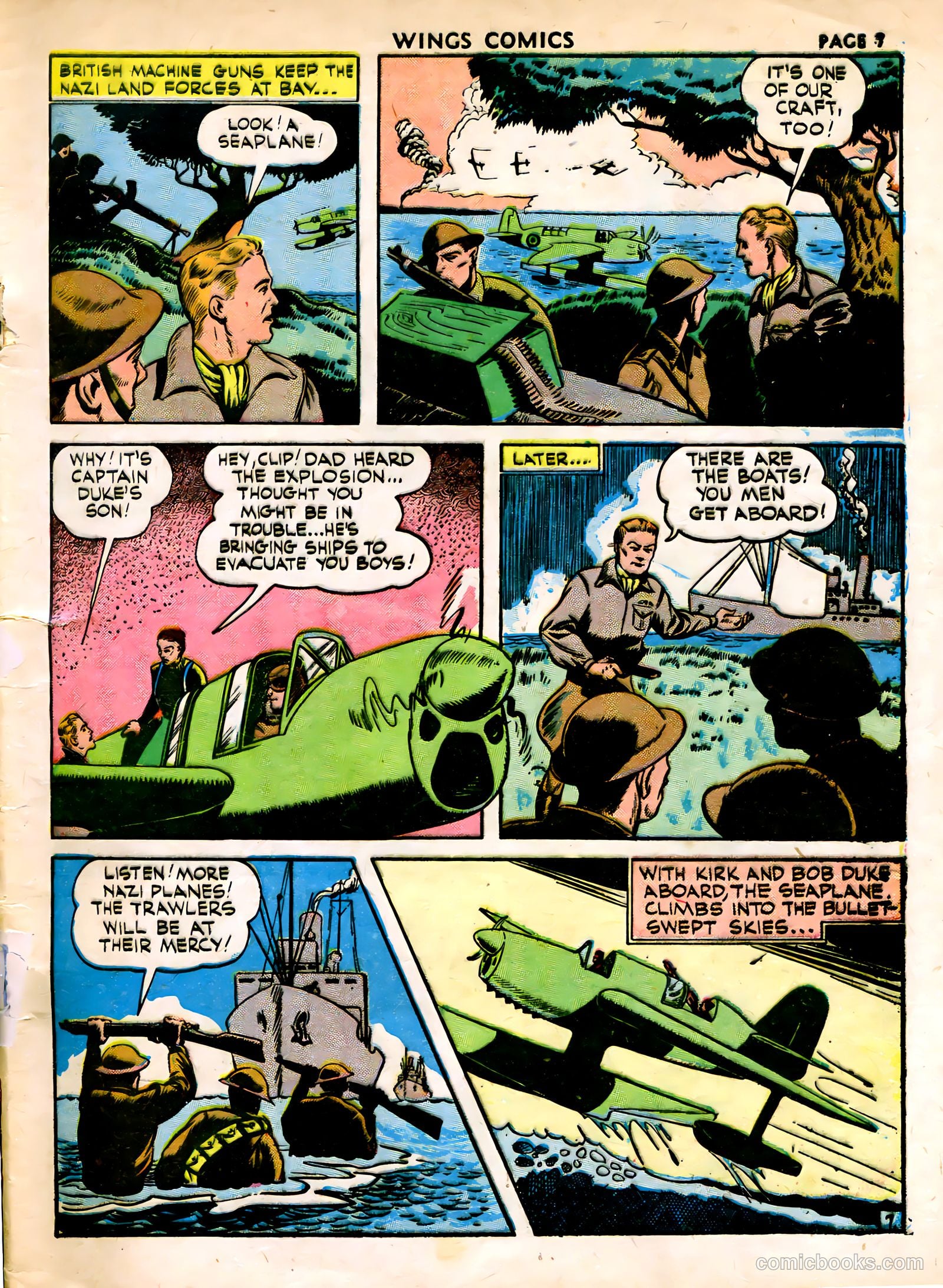 Wings Comics #15 — page 9 of 68