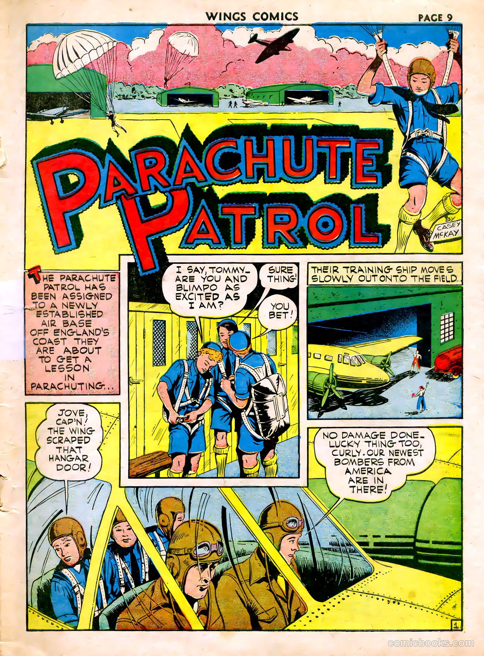 Wings Comics #15 — page 11 of 68