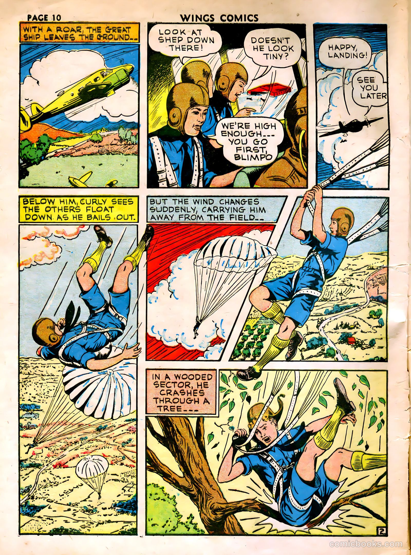 Wings Comics #15 — page 12 of 68