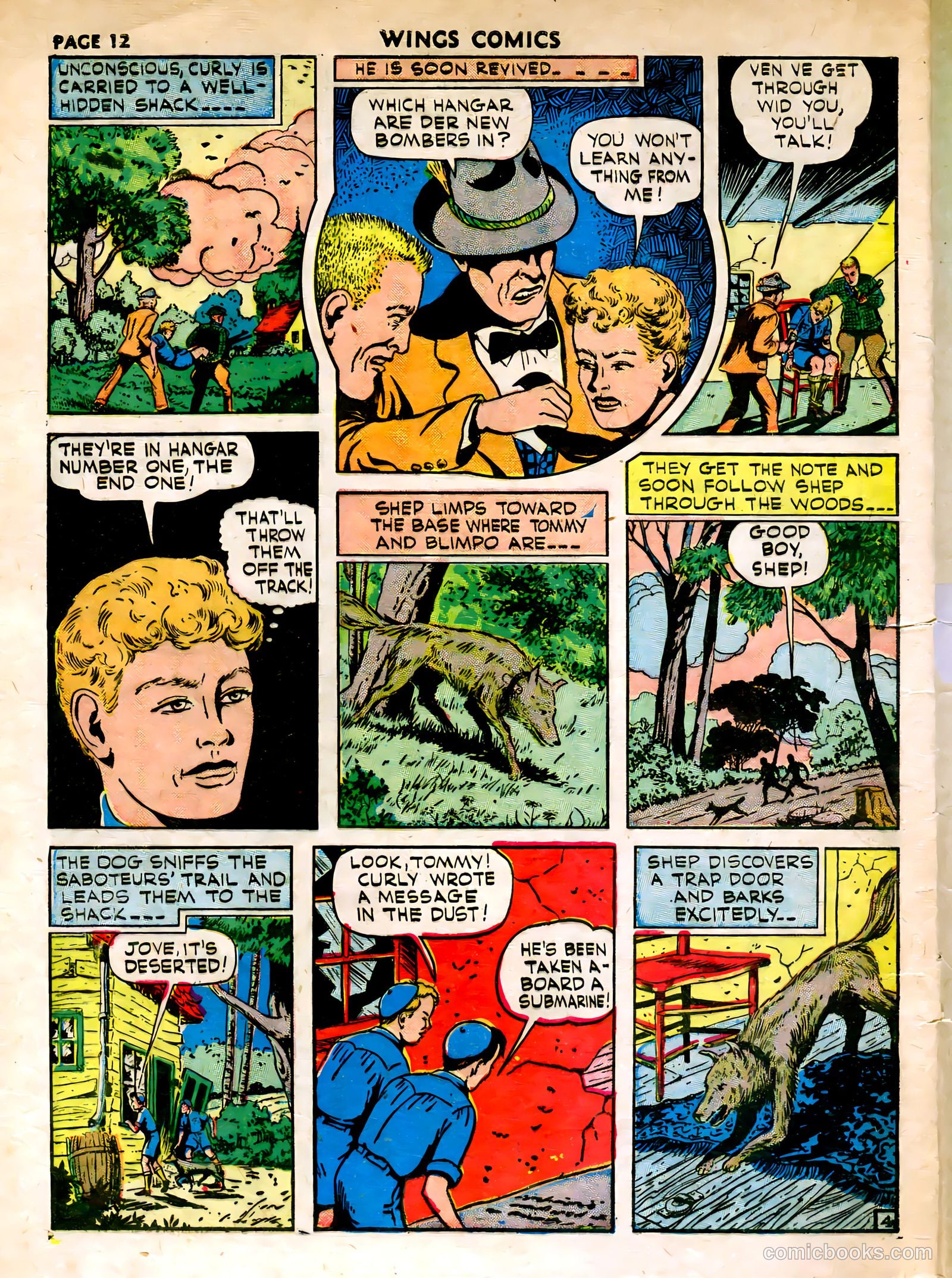 Wings Comics #15 — page 14 of 68