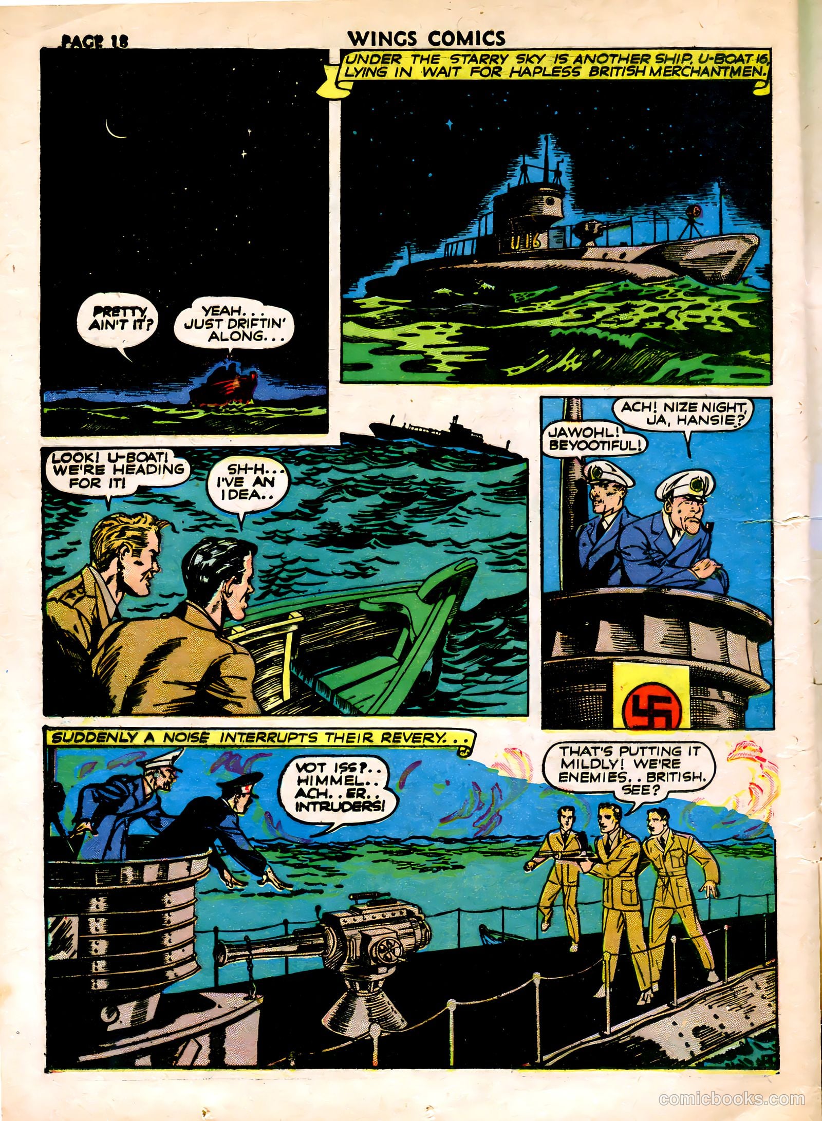 Wings Comics #15 — page 20 of 68