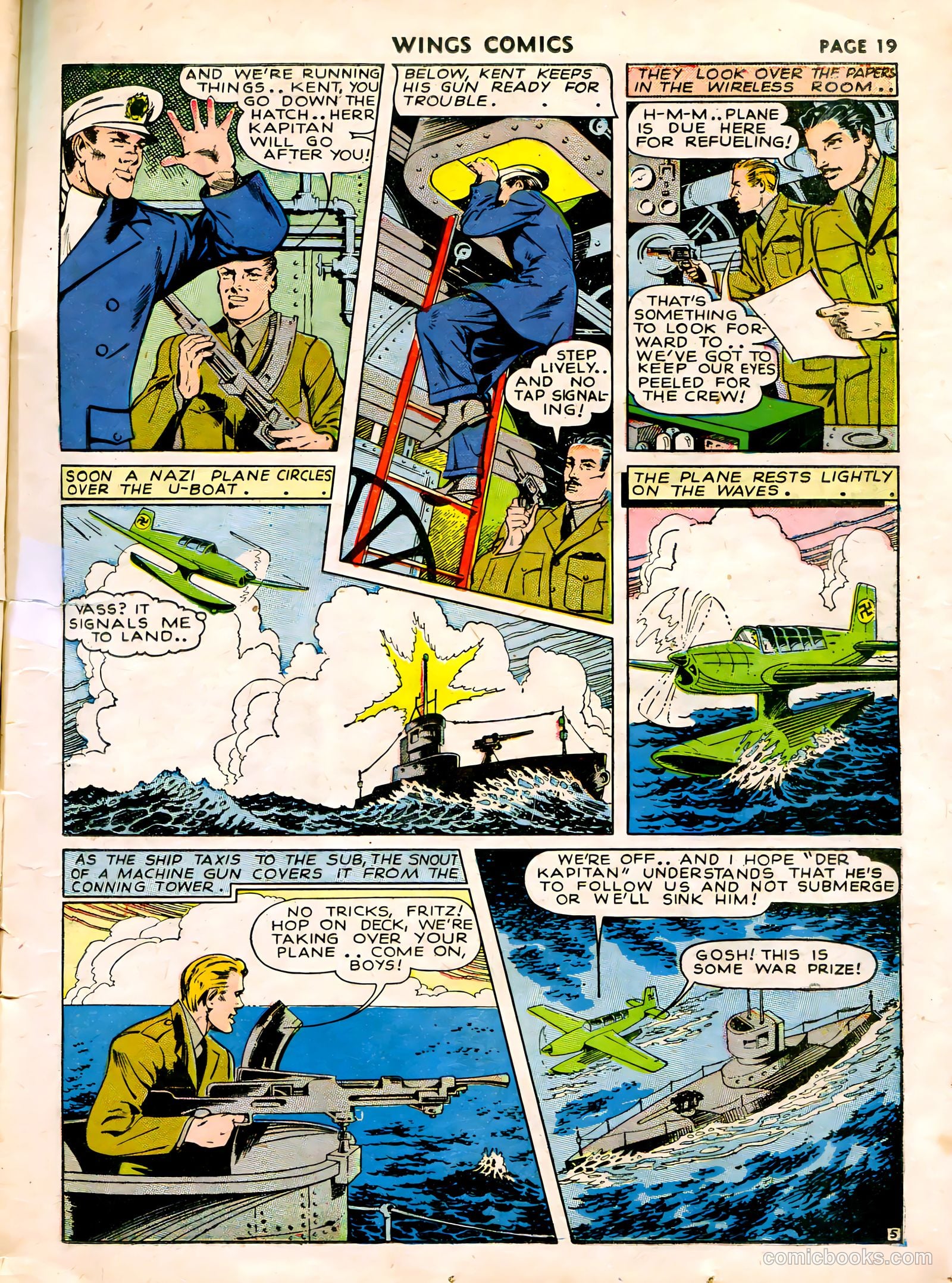 Wings Comics #15 — page 21 of 68