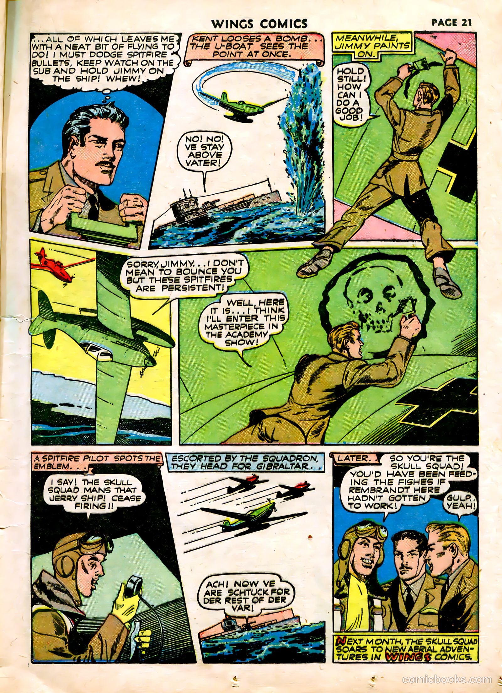 Wings Comics #15 — page 23 of 68