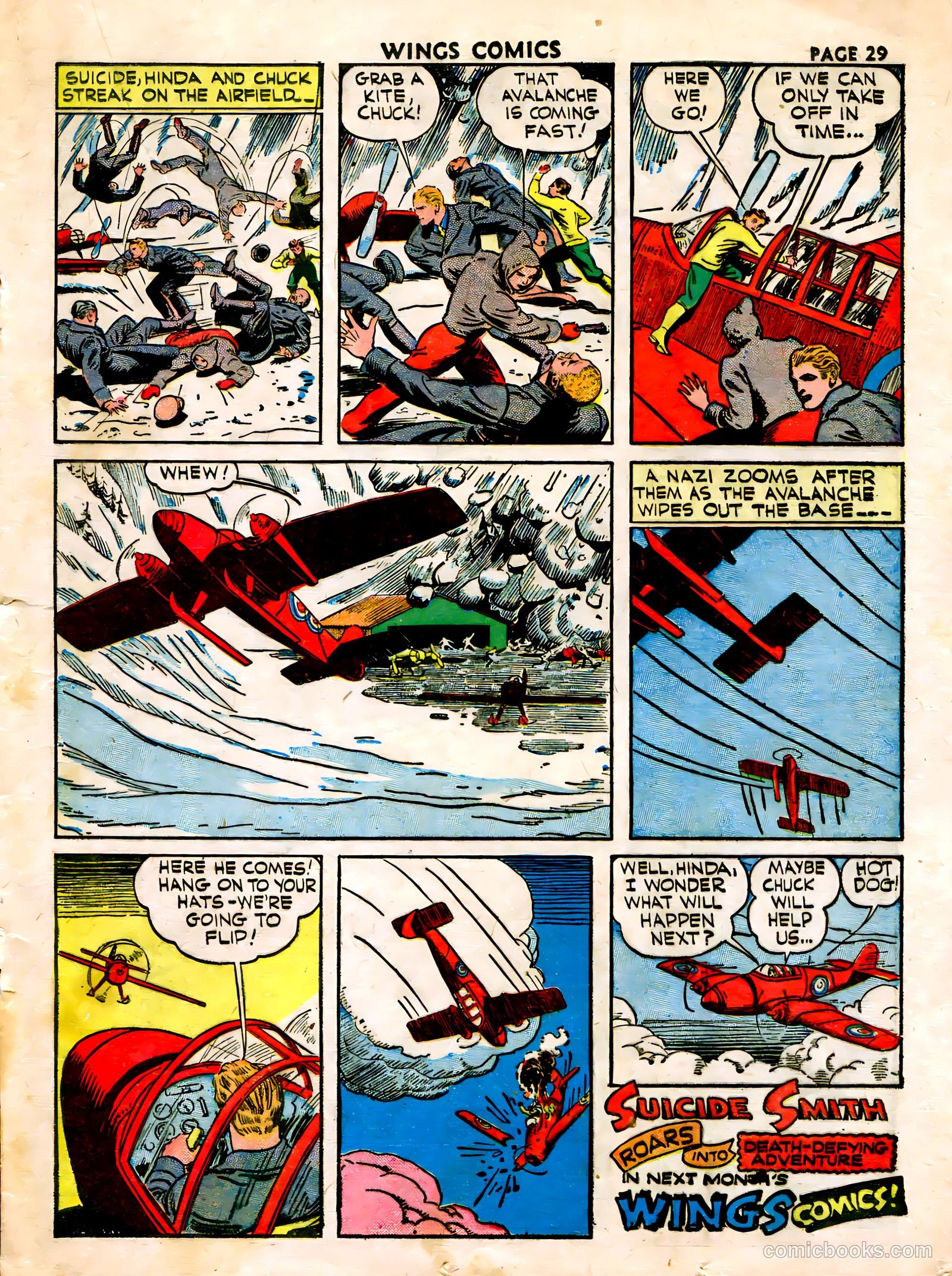 Wings Comics #15 — page 31 of 68