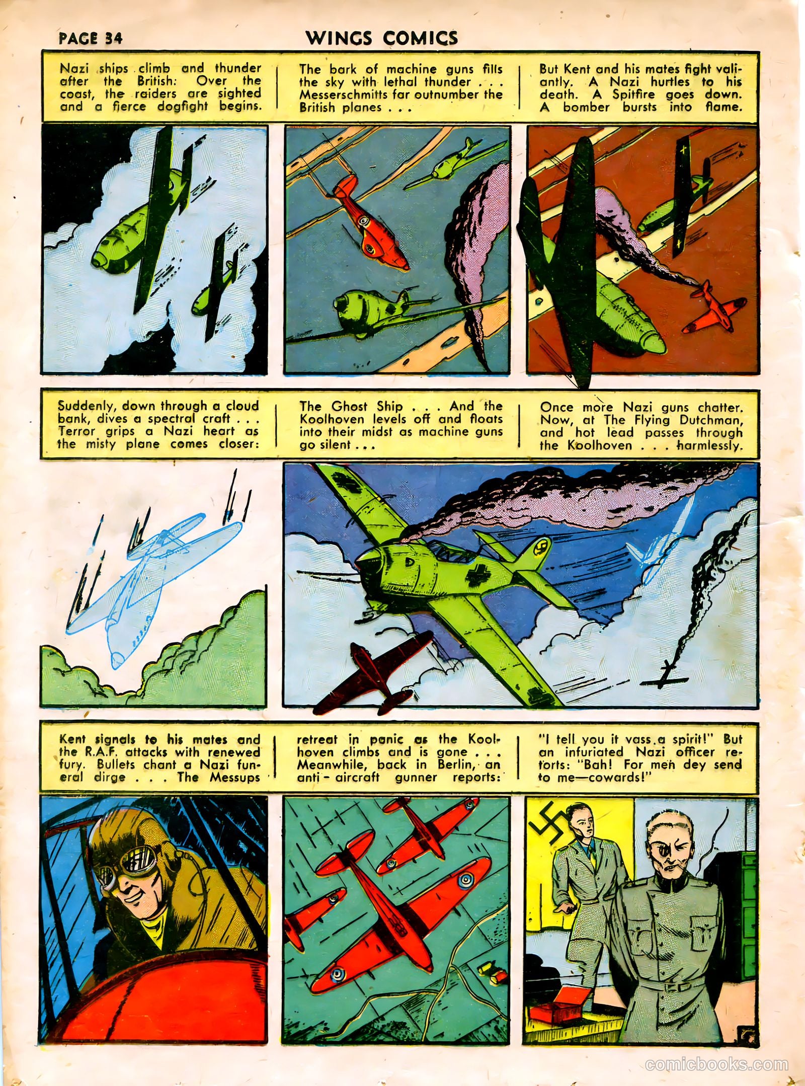 Wings Comics #15 — page 36 of 68