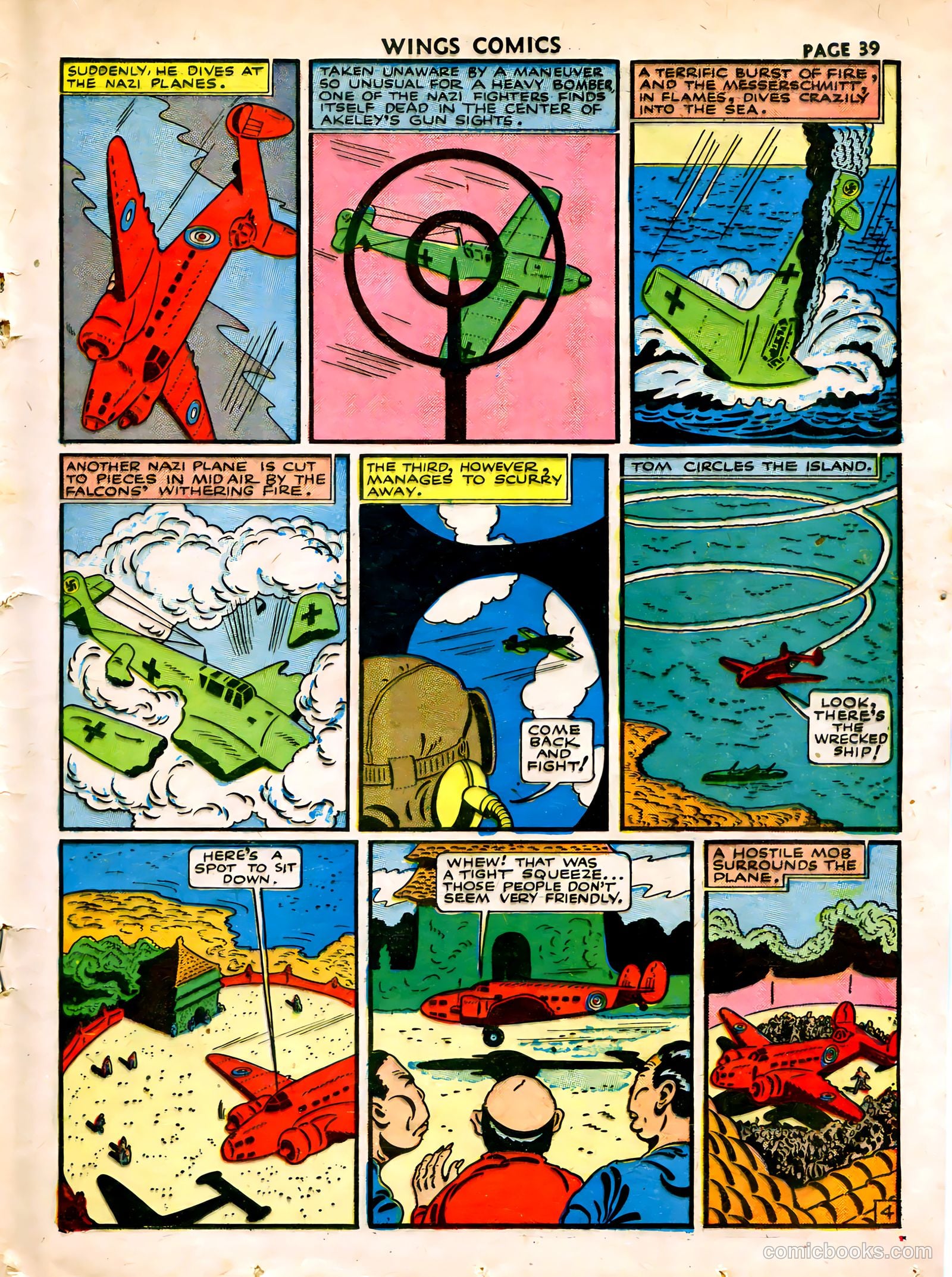 Wings Comics #15 — page 41 of 68