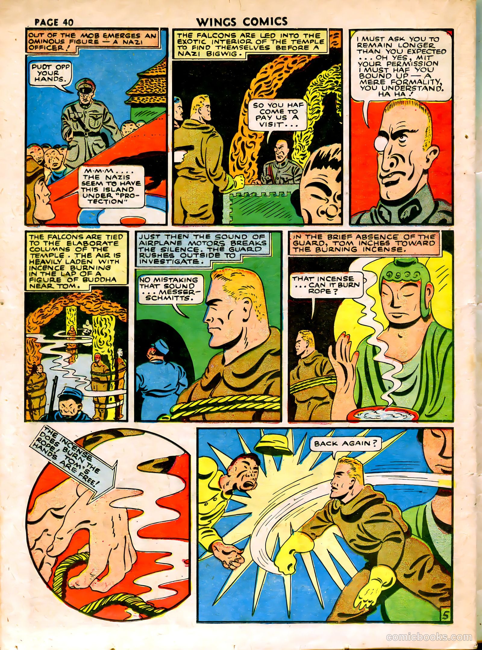 Wings Comics #15 — page 42 of 68