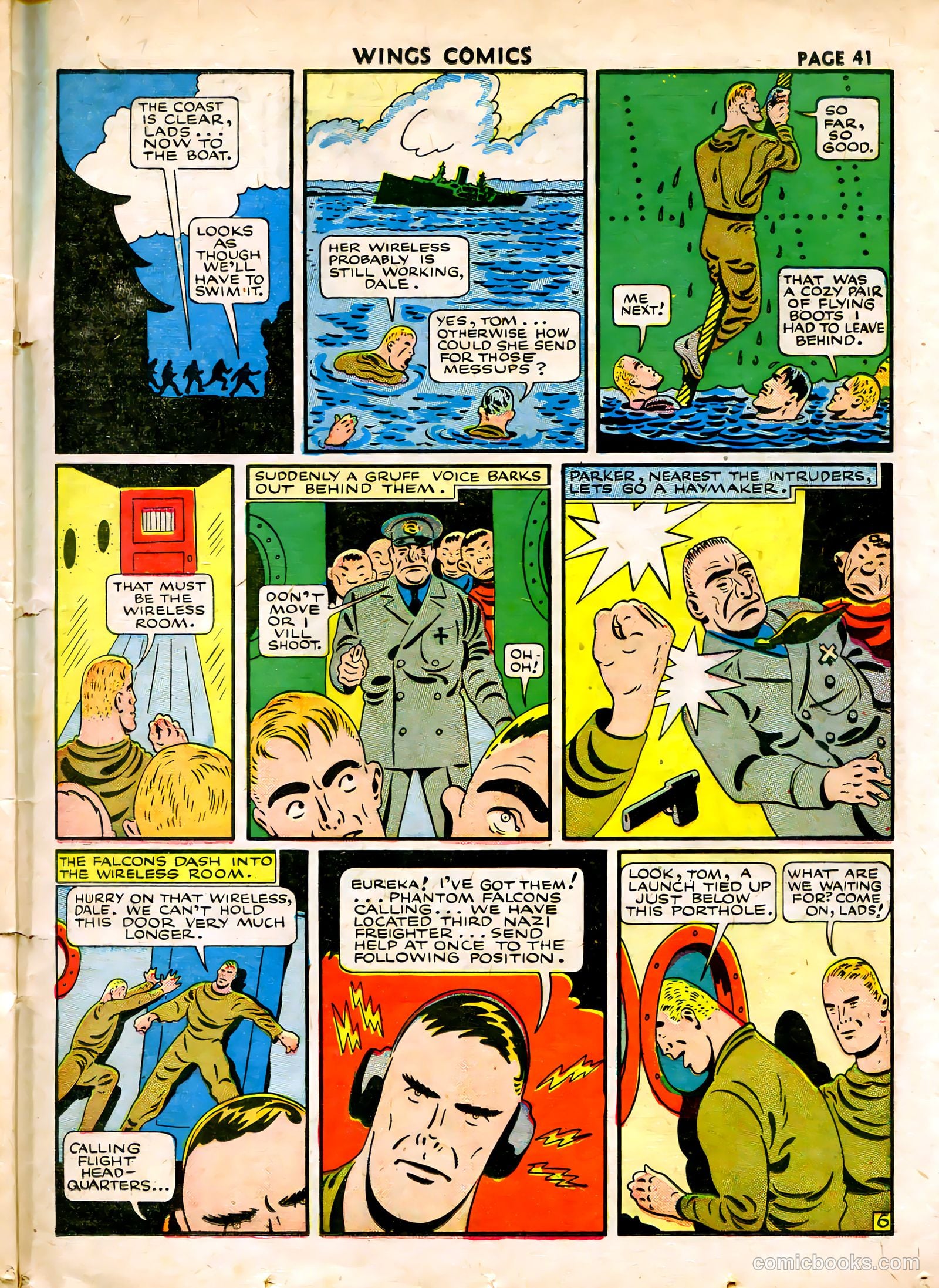 Wings Comics #15 — page 43 of 68