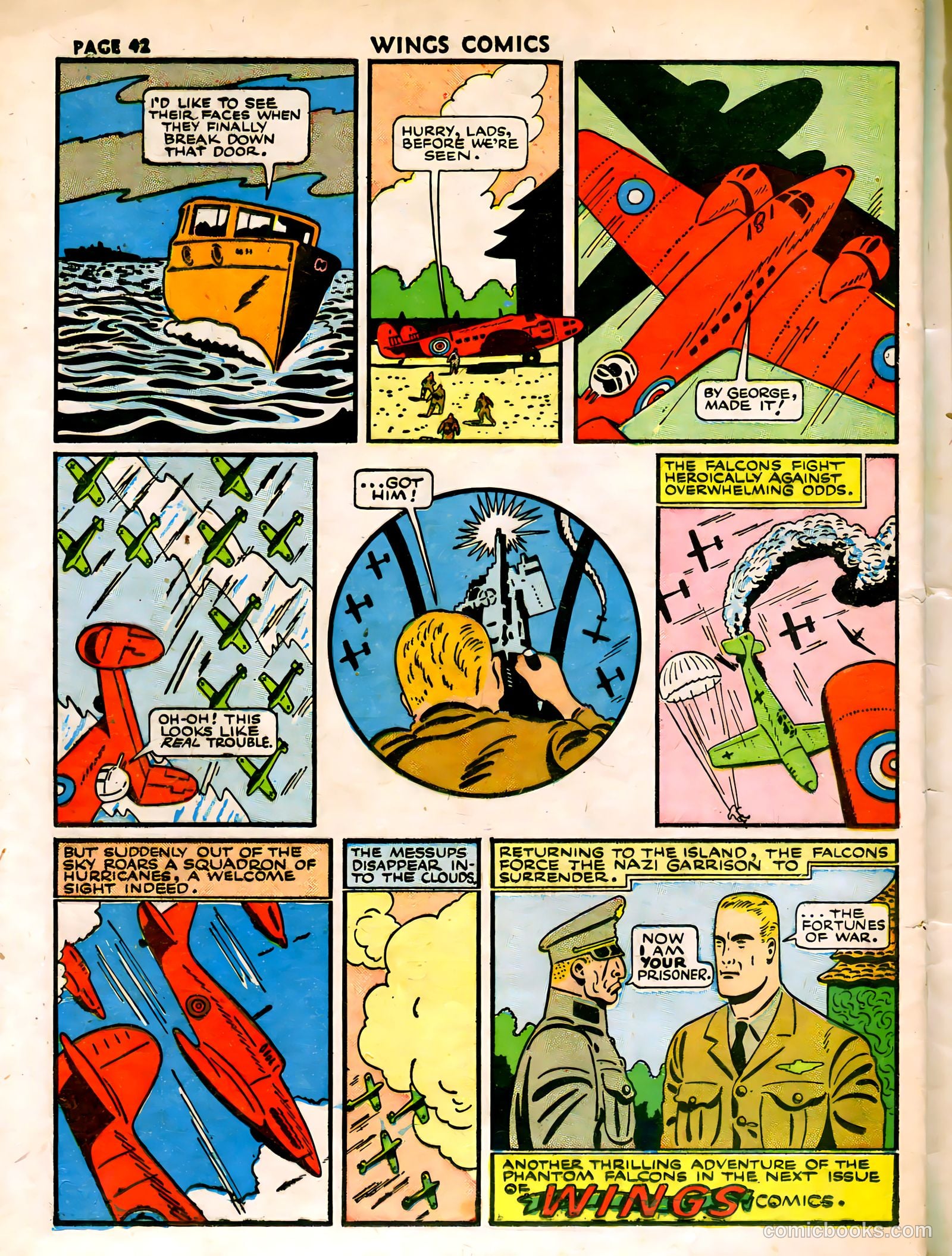 Wings Comics #15 — page 44 of 68