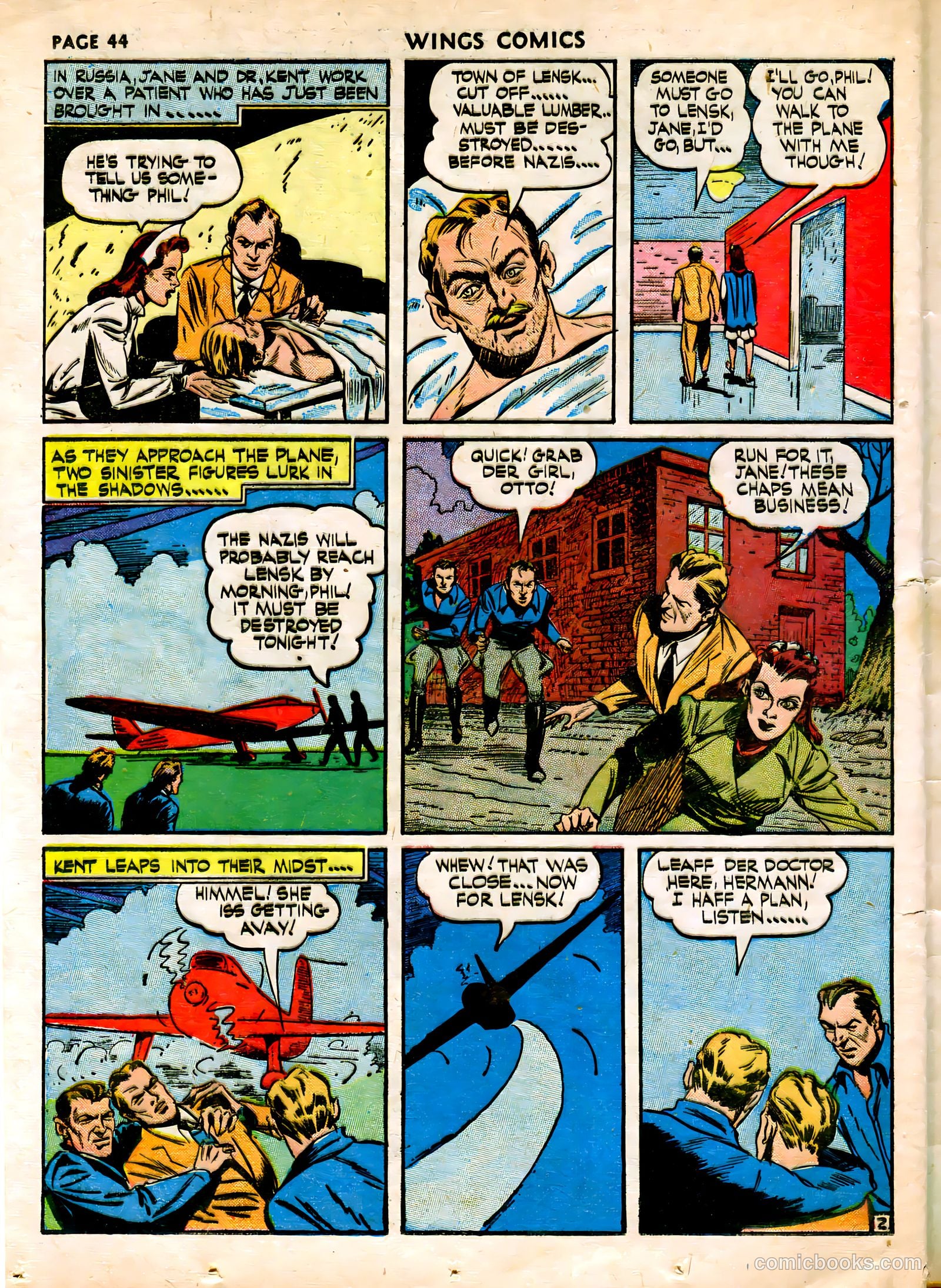 Wings Comics #15 — page 46 of 68
