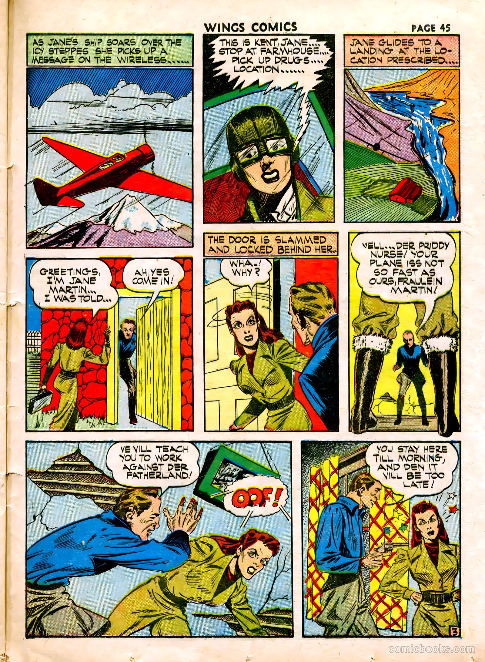 Wings Comics #15 — page 47 of 68