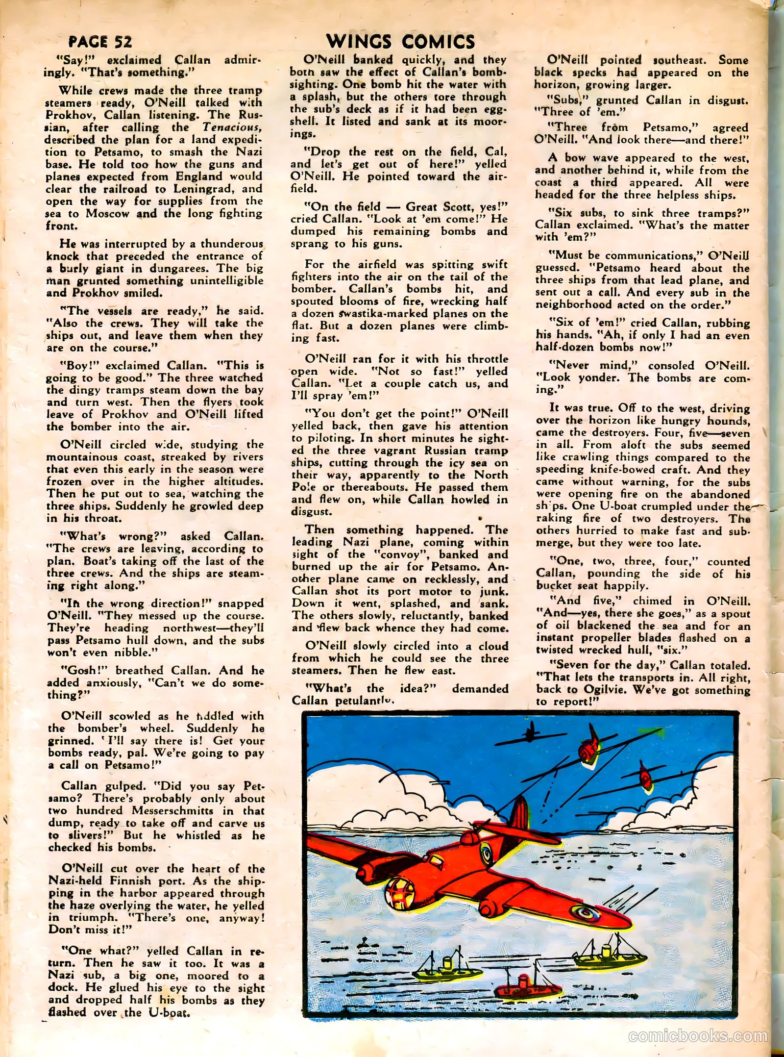 Wings Comics #15 — page 52 of 68