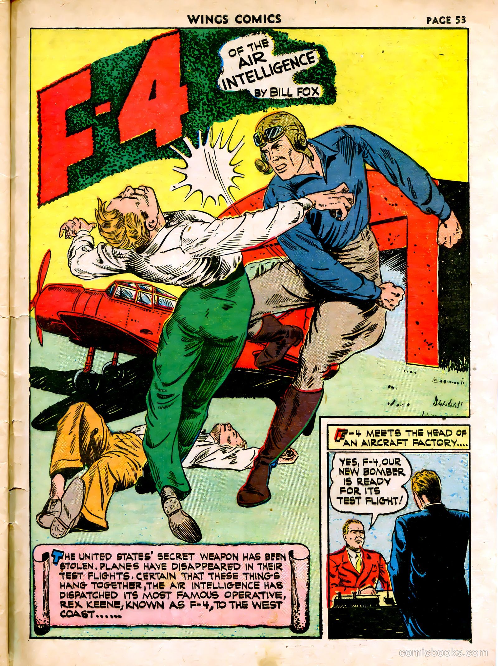 Wings Comics #15 — page 55 of 68