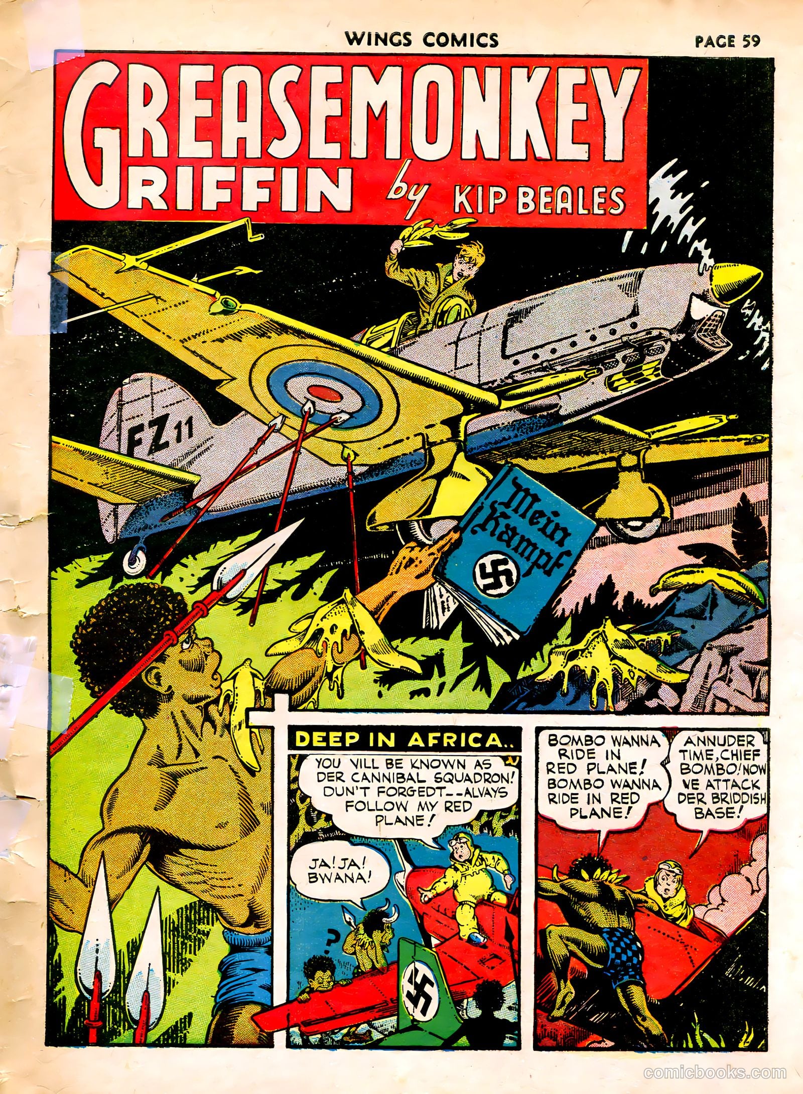 Wings Comics #15 — page 61 of 68