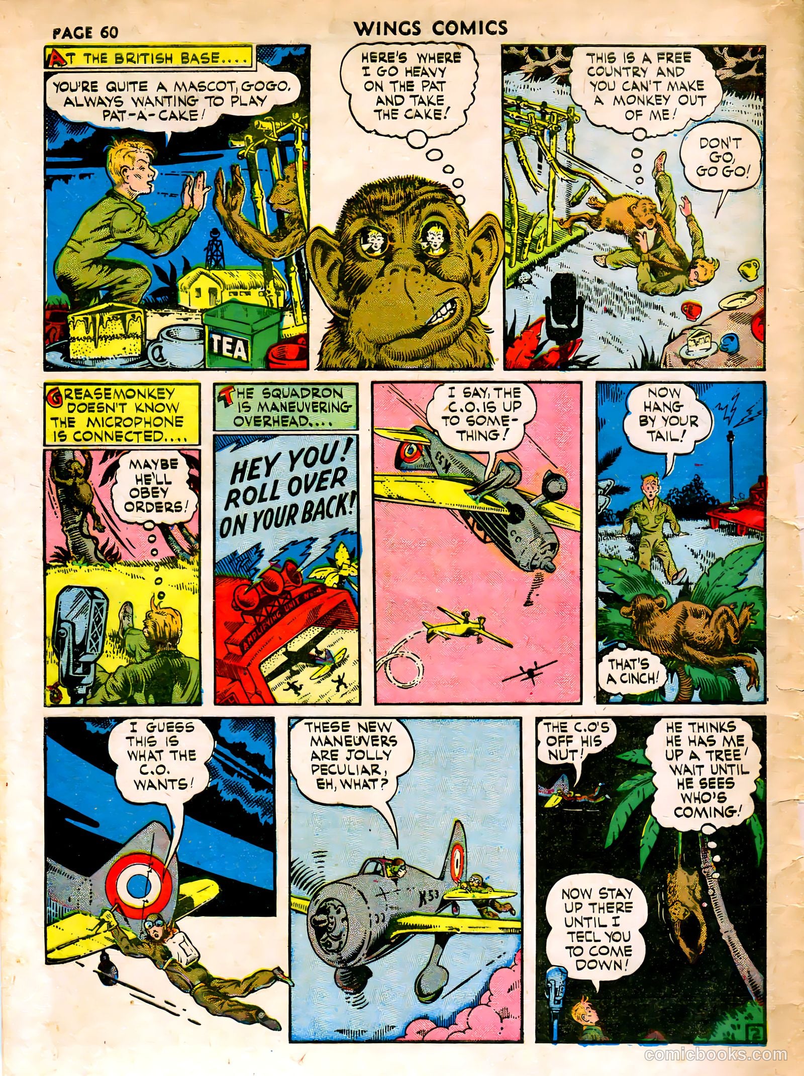 Wings Comics #15 — page 62 of 68