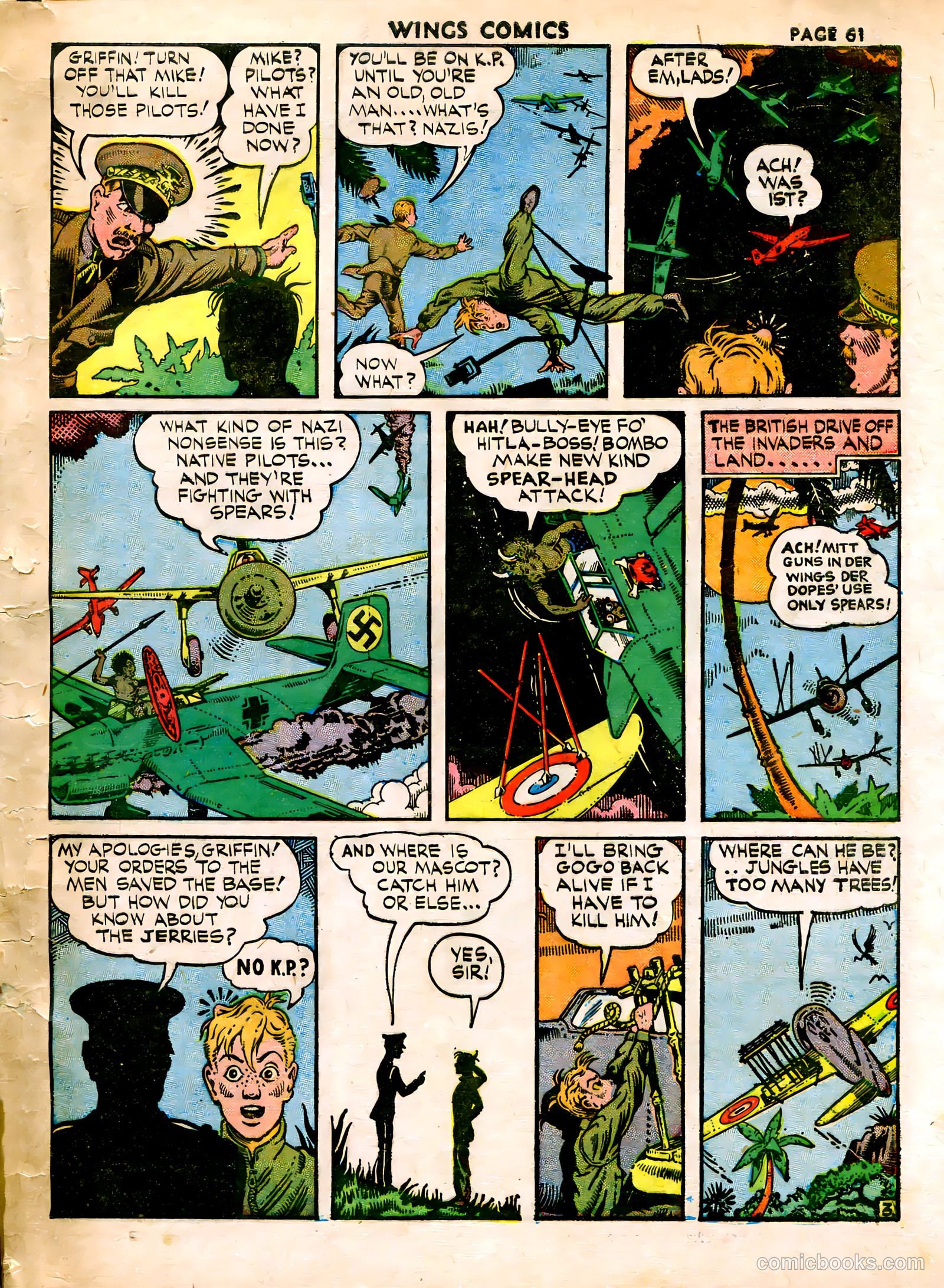 Wings Comics #15 — page 63 of 68