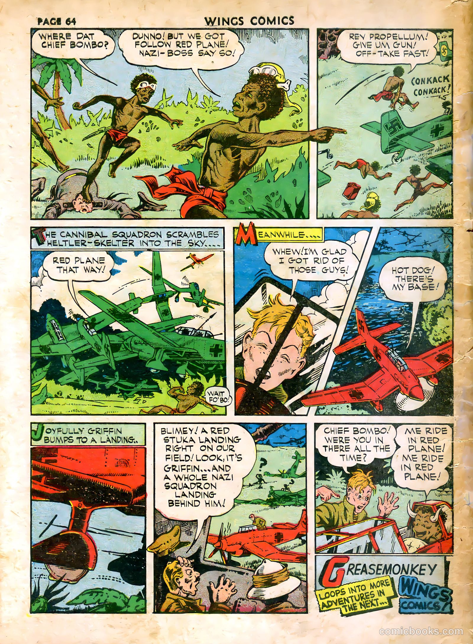 Wings Comics #15 — page 66 of 68