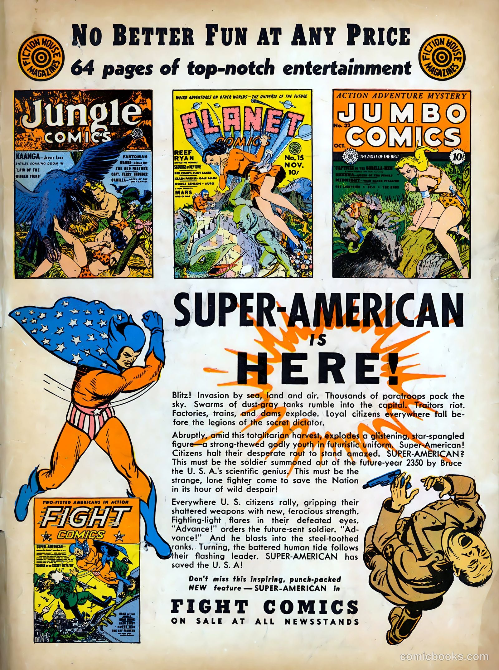 Wings Comics #15 — page 67 of 68