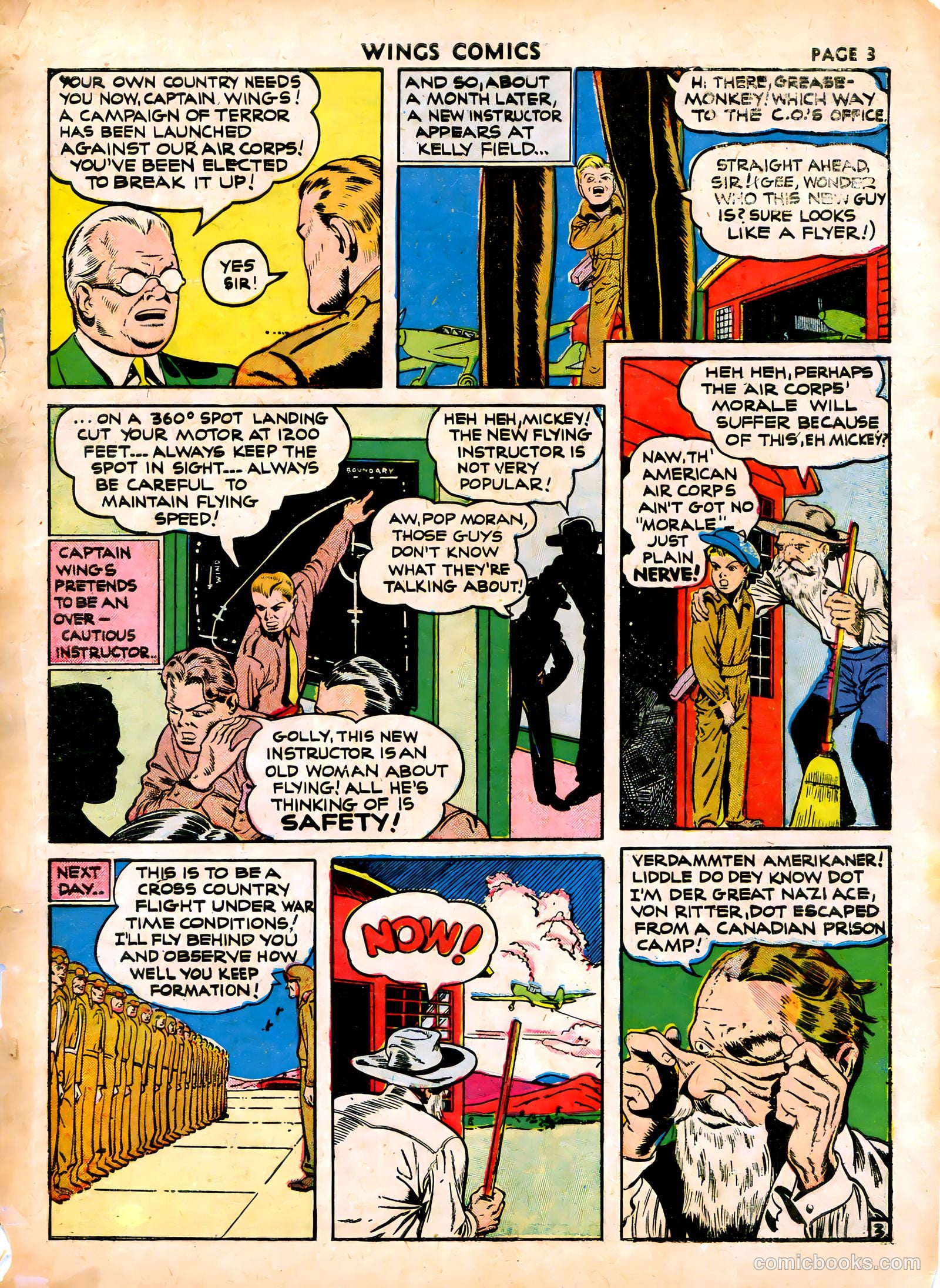 Wings Comics #16 — page 5 of 68