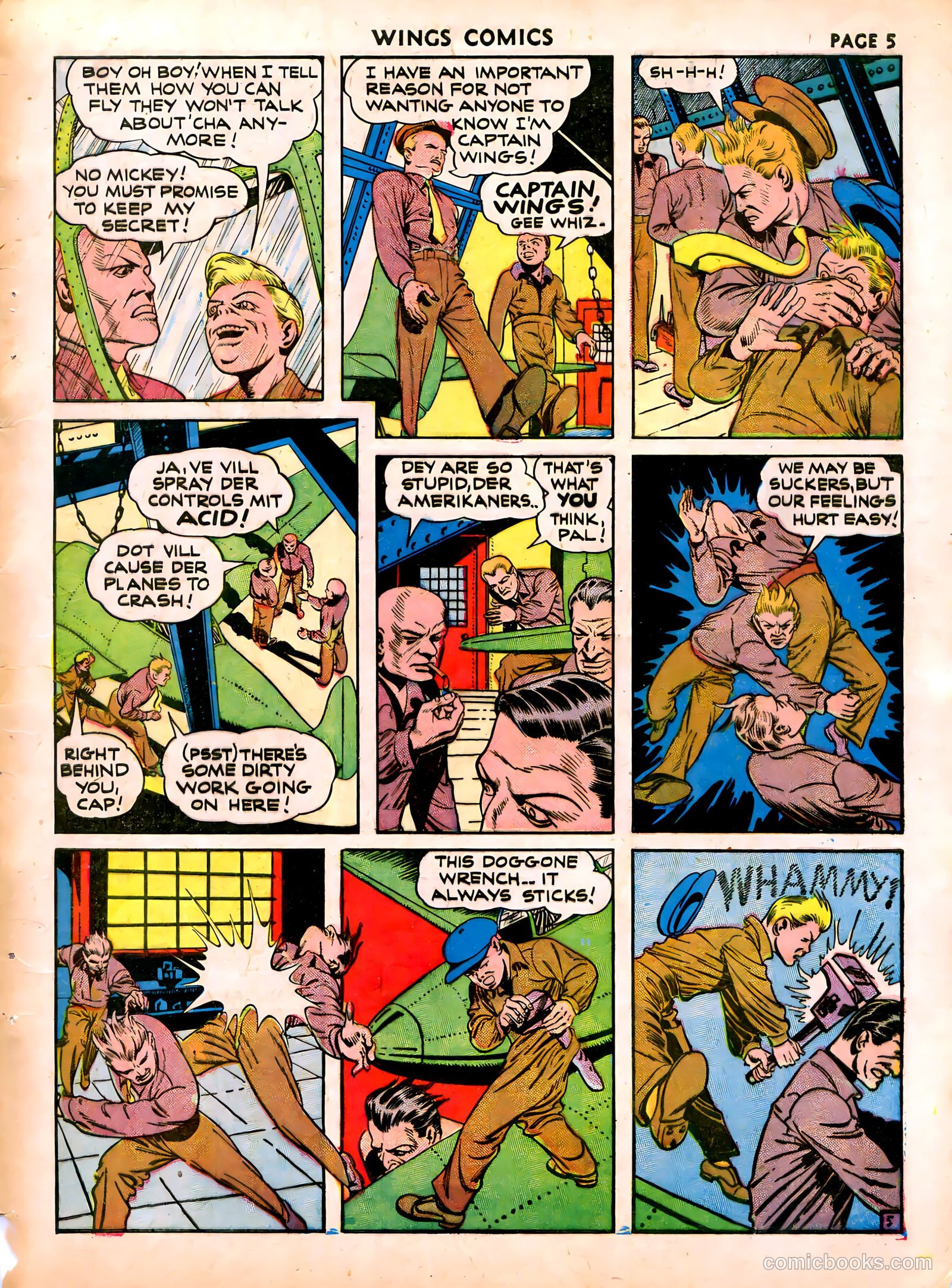 Wings Comics #16 — page 7 of 68
