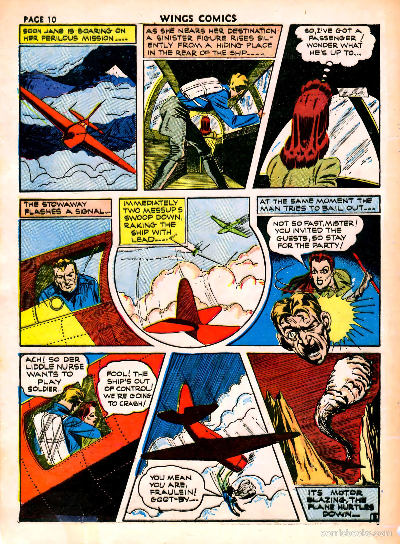 Wings Comics #16 — page 12 of 68