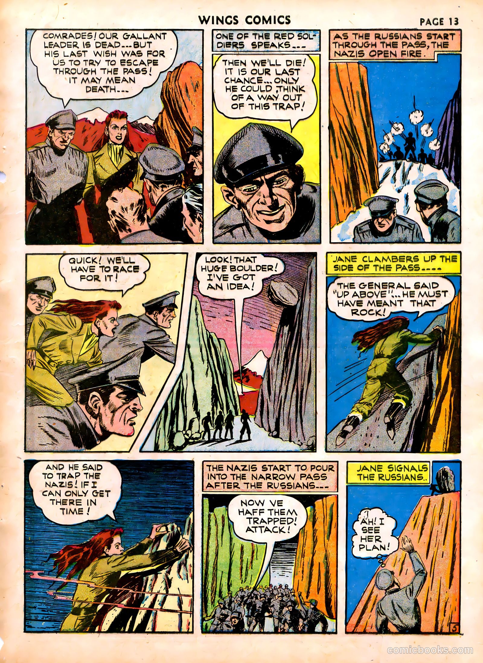 Wings Comics #16 — page 15 of 68