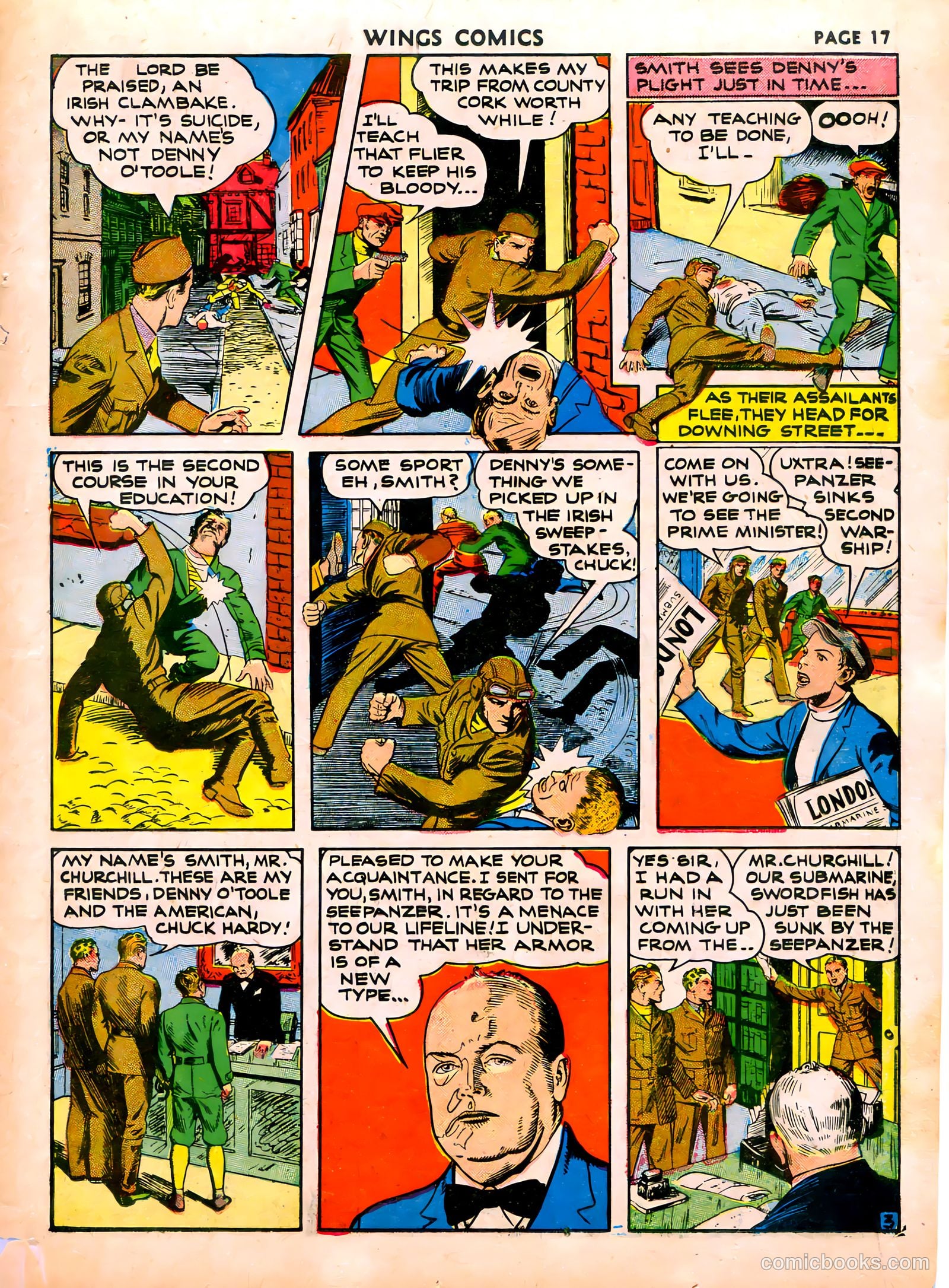 Wings Comics #16 — page 19 of 68