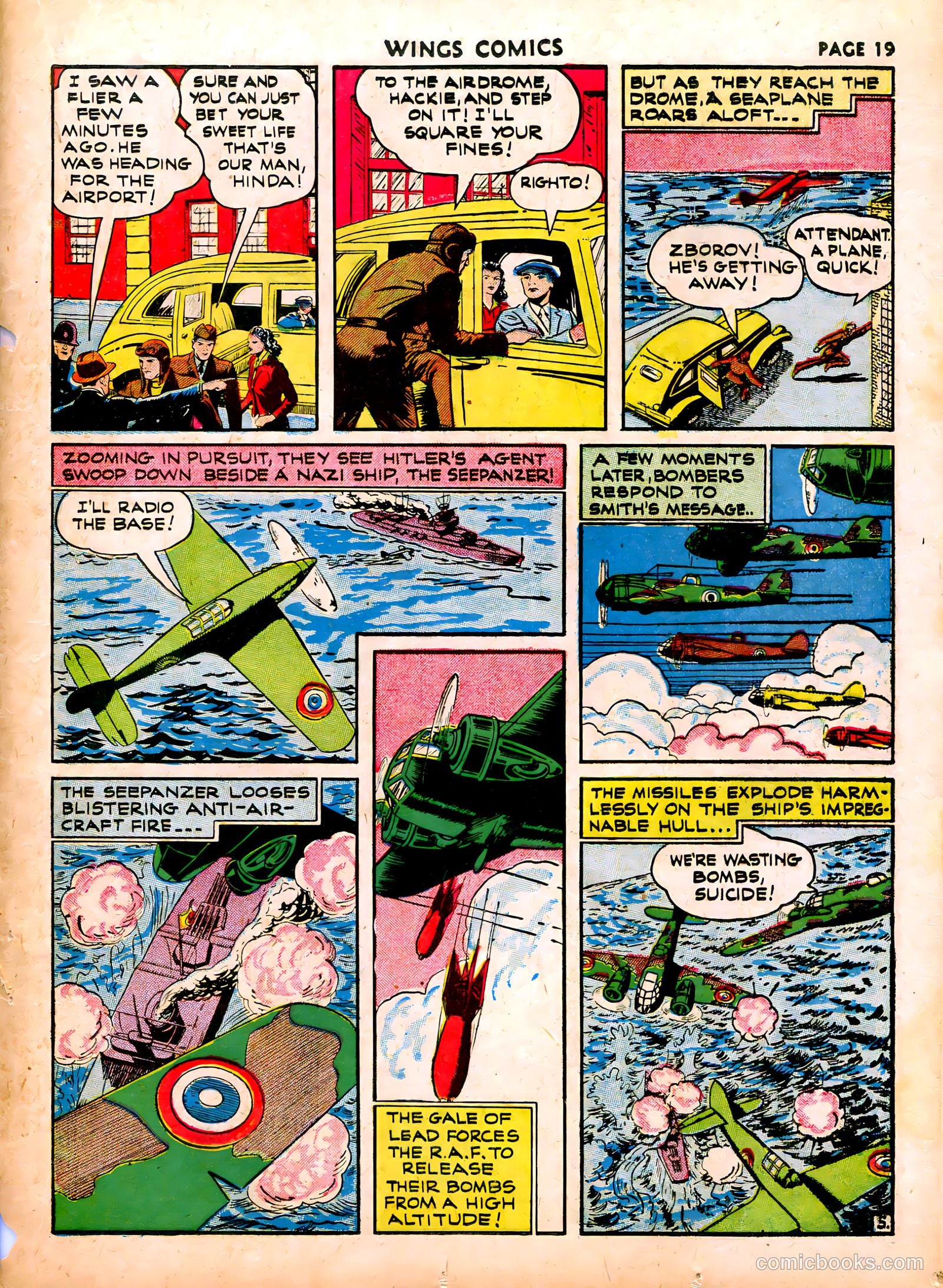Wings Comics #16 — page 21 of 68