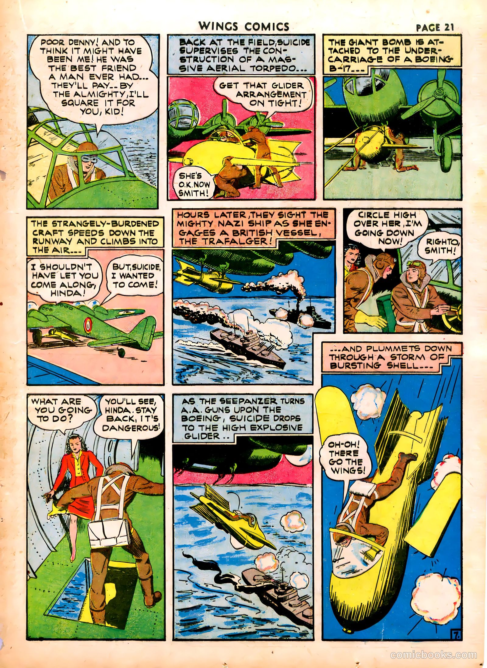 Wings Comics #16 — page 23 of 68