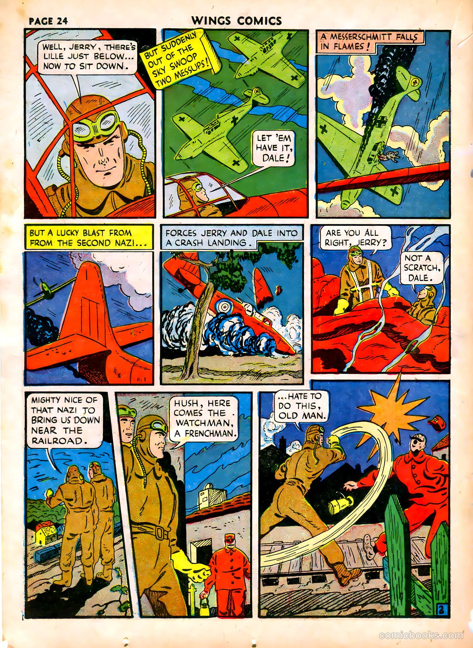 Wings Comics #16 — page 26 of 68