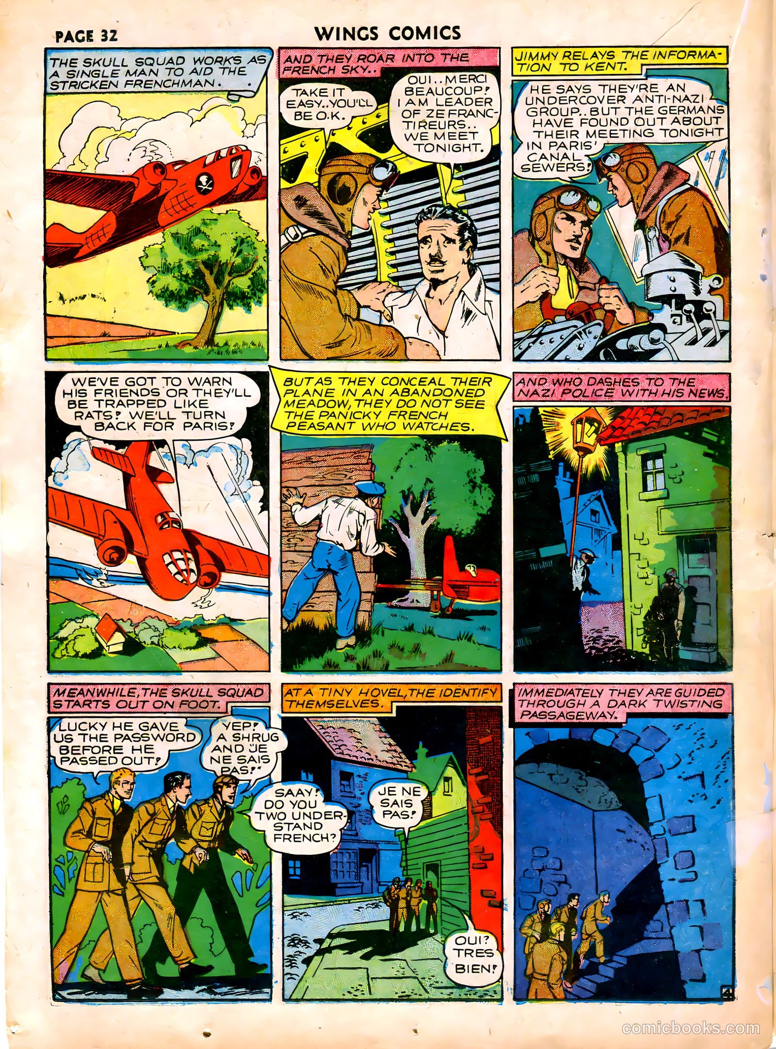 Wings Comics #16 — page 34 of 68