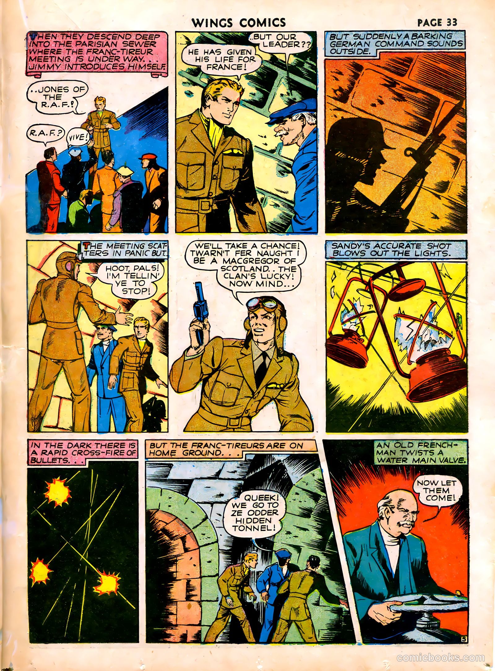 Wings Comics #16 — page 35 of 68