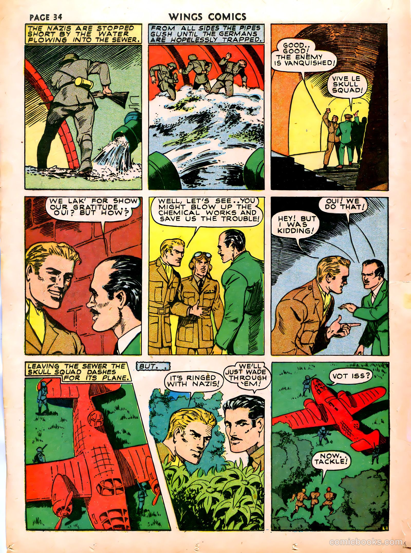Wings Comics #16 — page 36 of 68