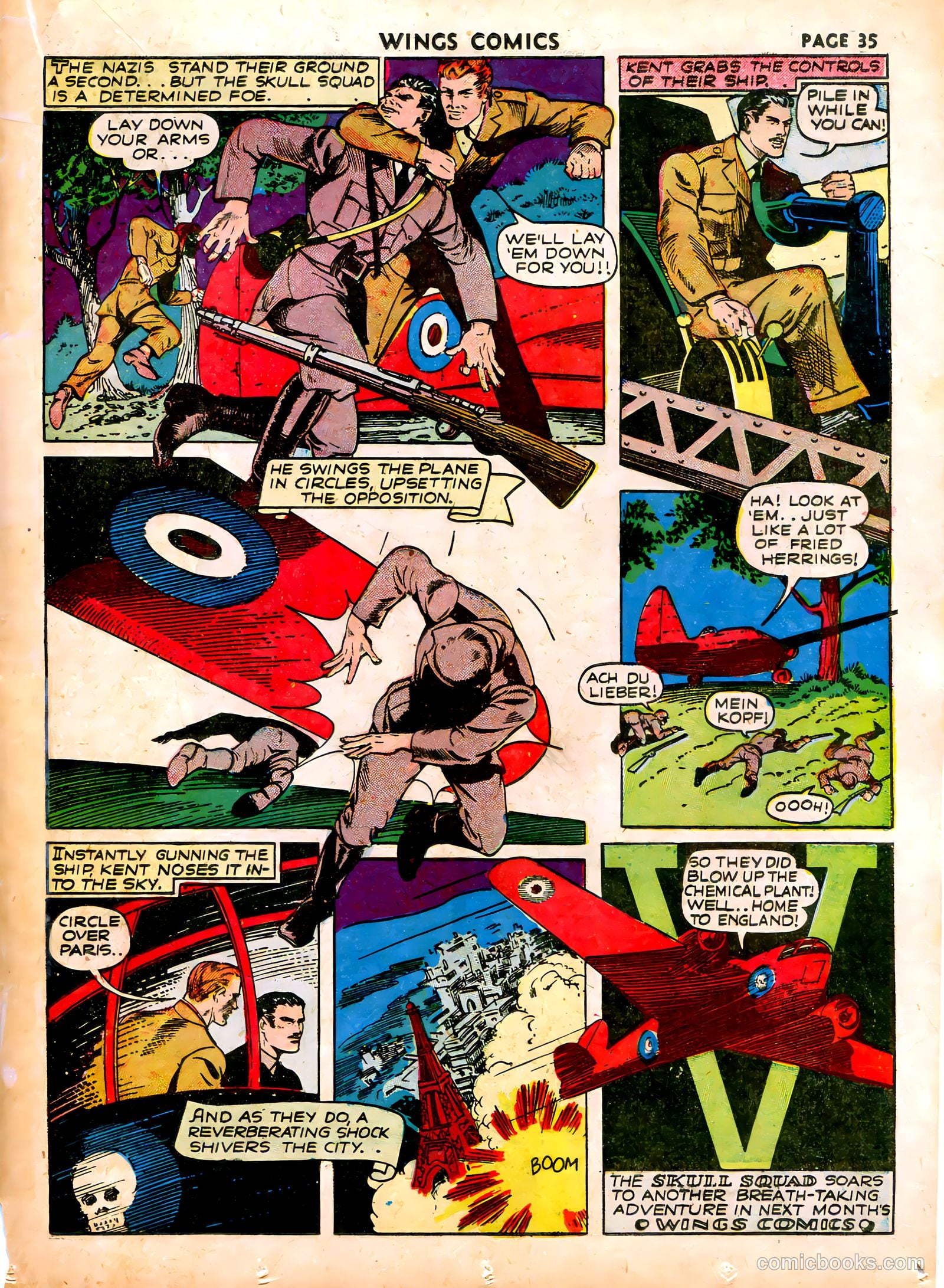 Wings Comics #16 — page 37 of 68