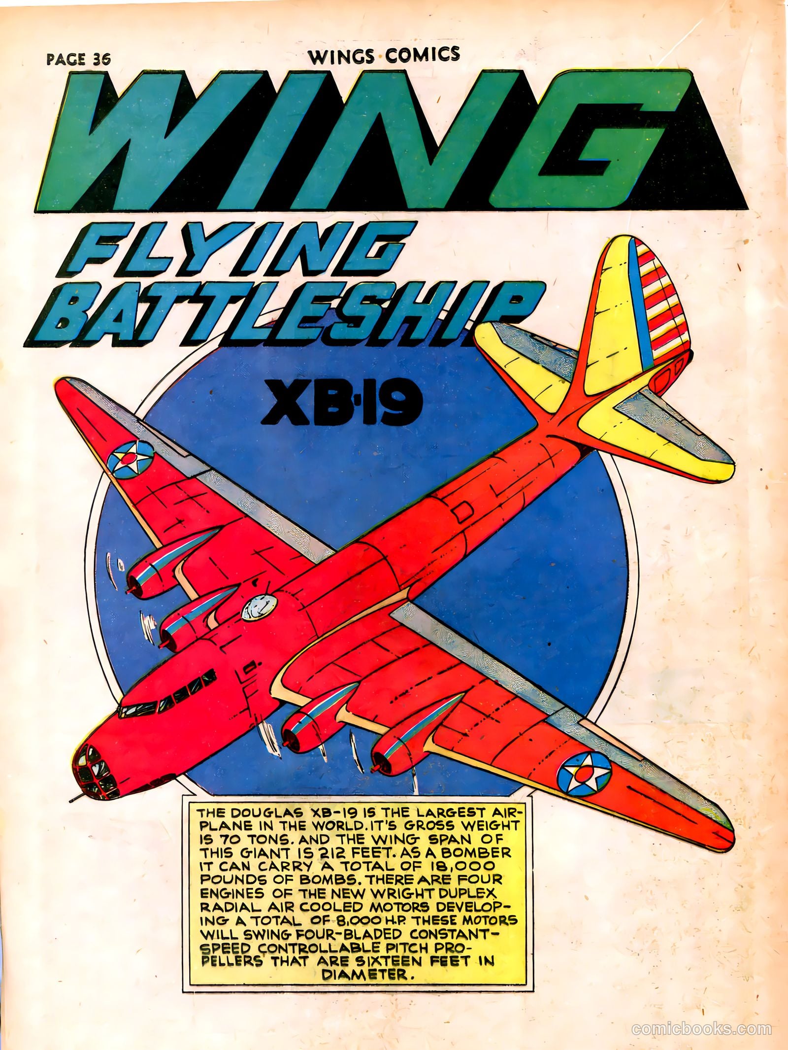 Wings Comics #16 — page 38 of 68